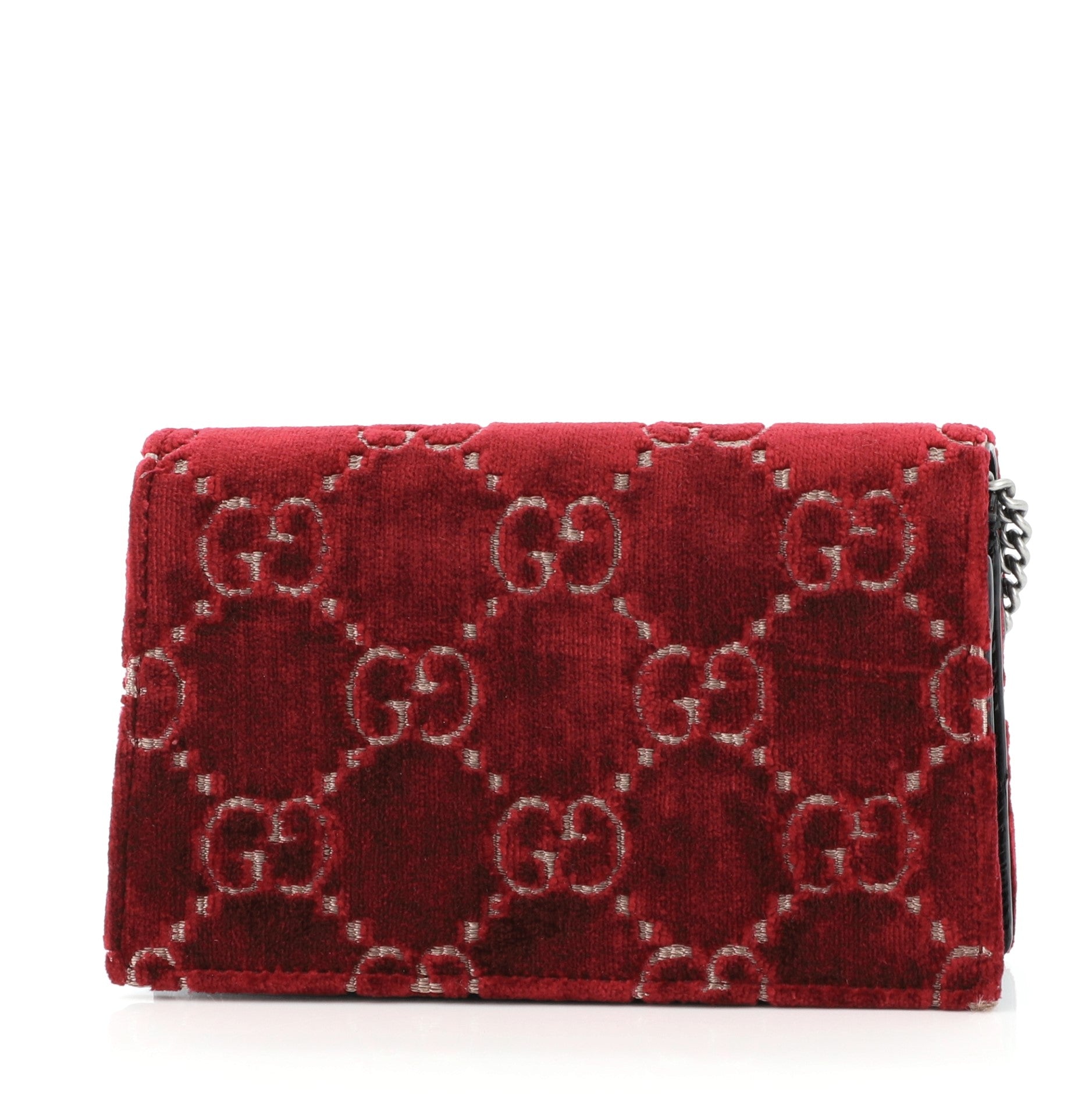 Dionysus Bag GG Velvet Super Mini