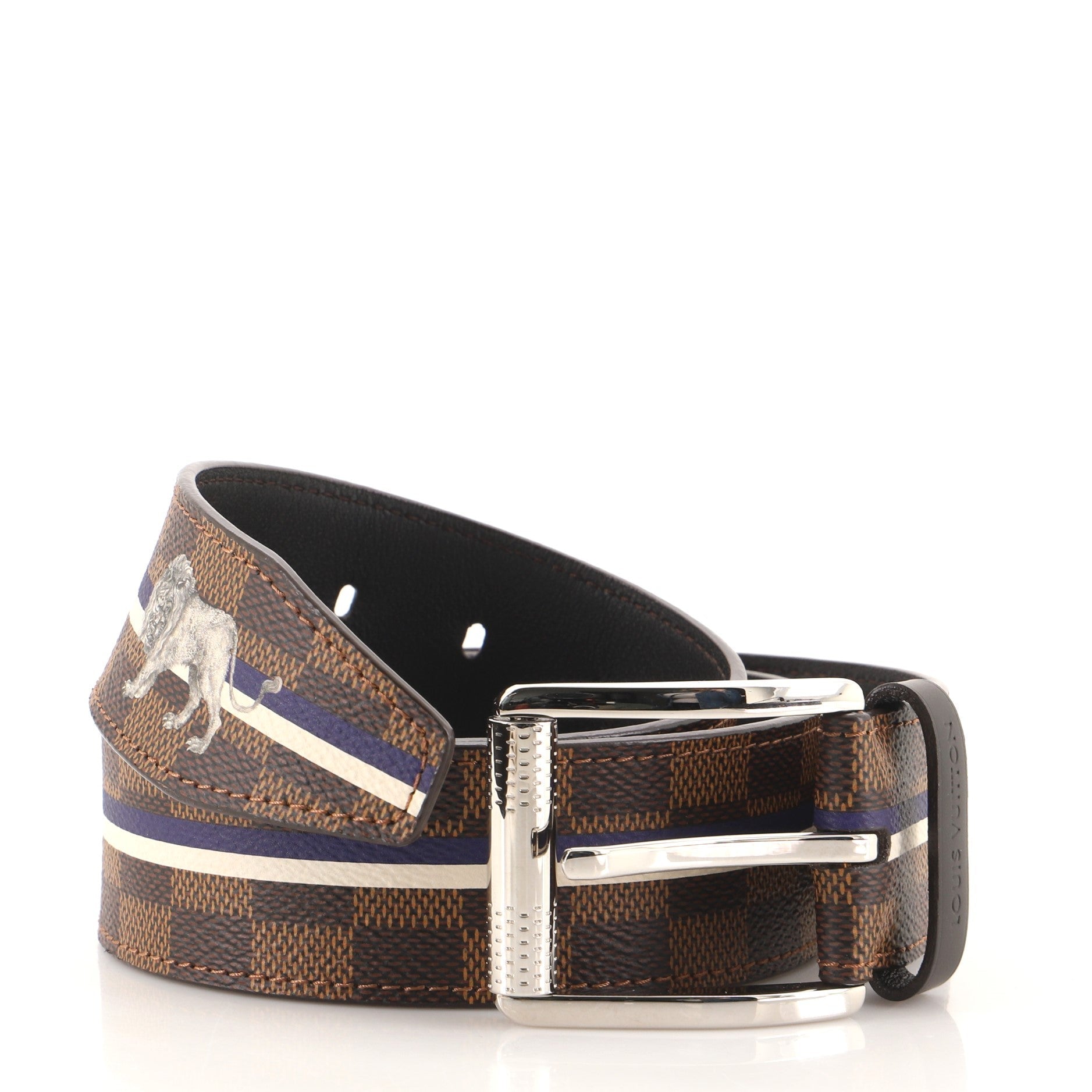 Belt Limited Edition Chapman Savane Damier Medium 90