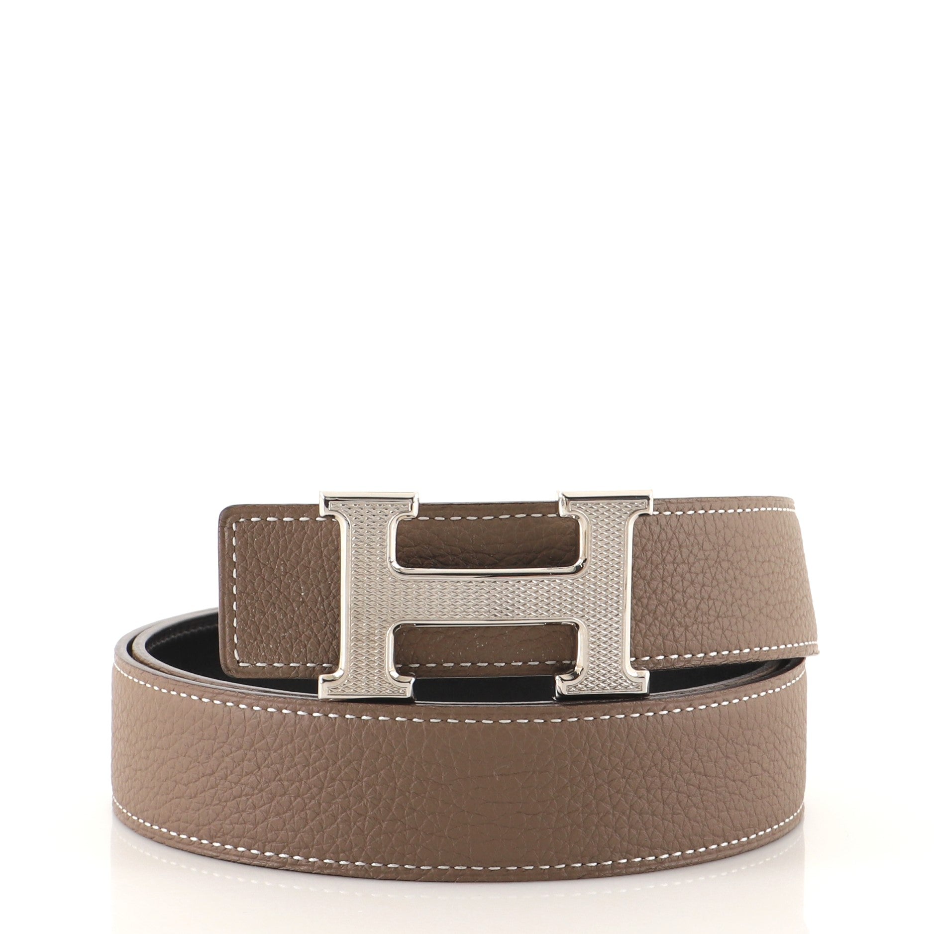 Constance Reversible Belt Leather with Guilloche Medium 90