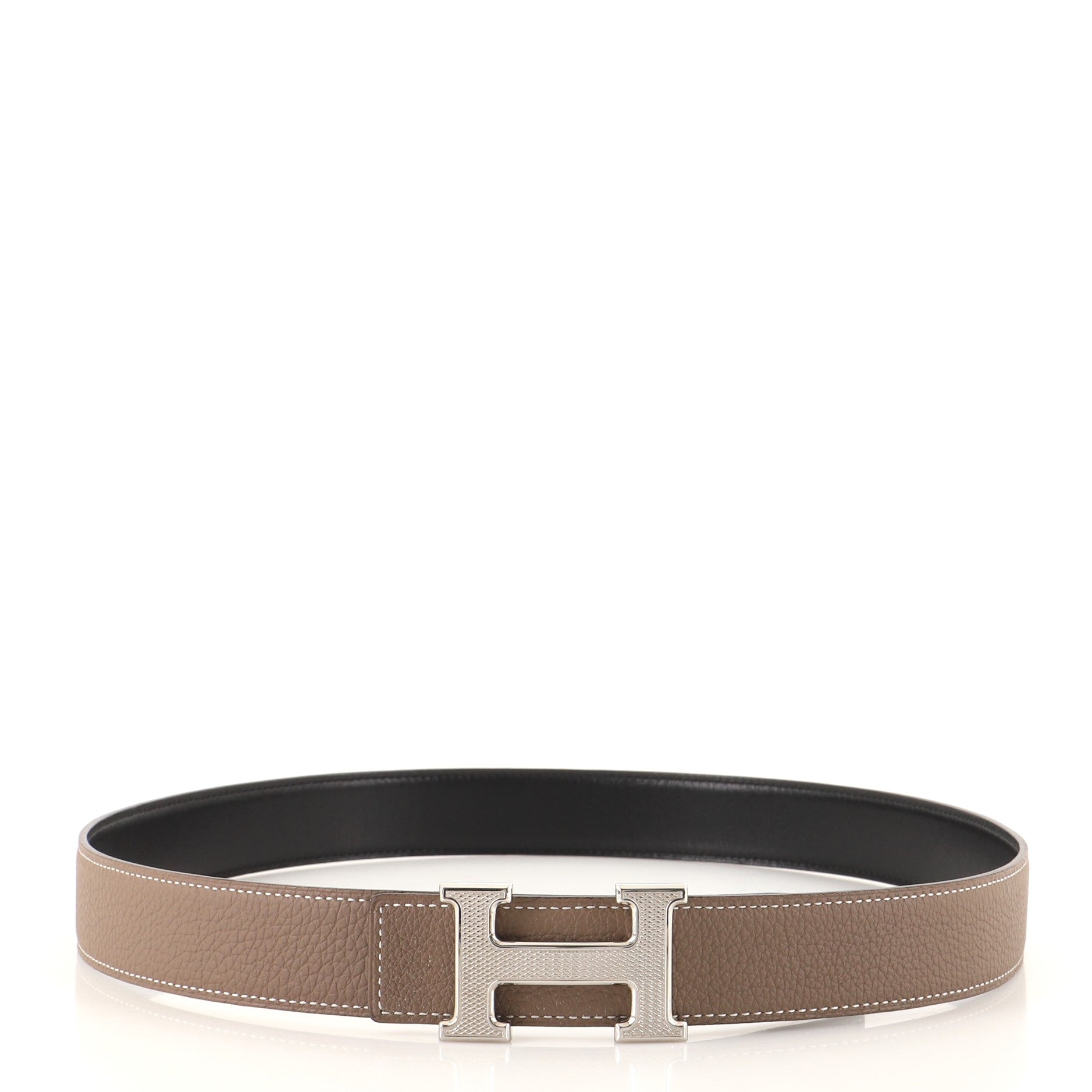 Constance Reversible Belt Leather with Guilloche Medium 90
