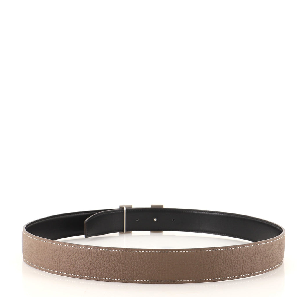 Constance Reversible Belt Leather with Guilloche Medium 90