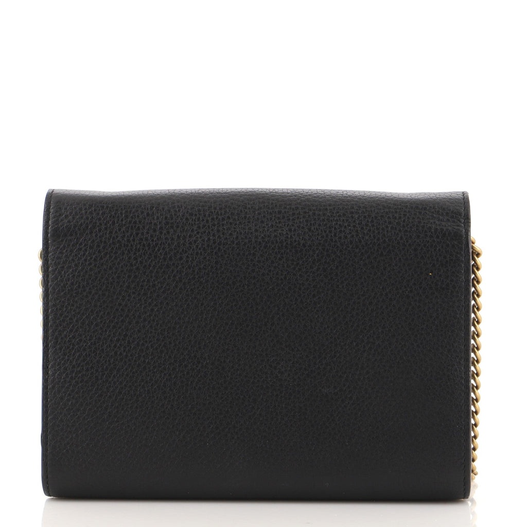 GG Marmont Chain Wallet Leather Mini