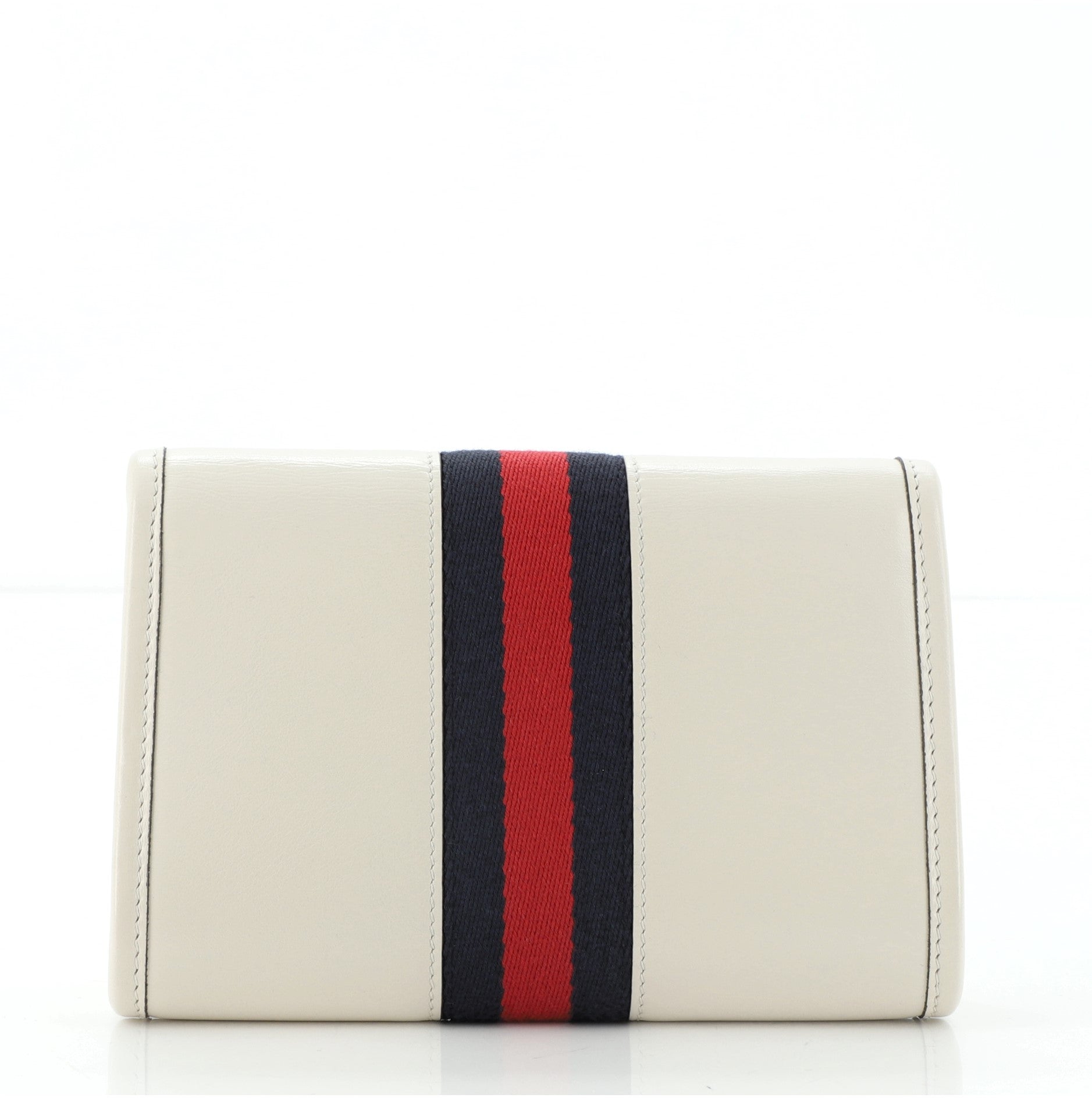 Rajah Web Chain Shoulder Bag Leather Mini