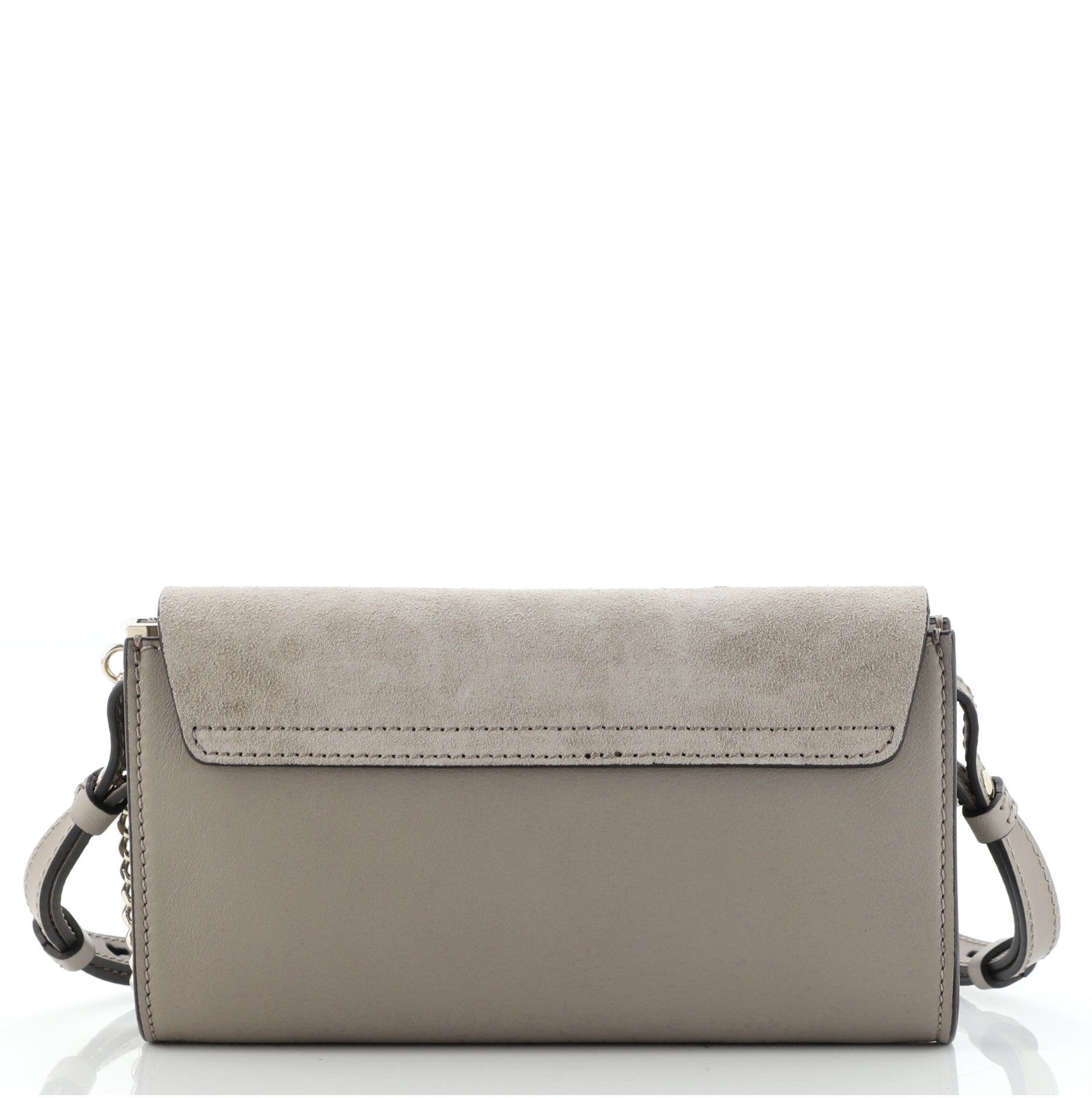 Faye Shoulder Bag Leather and Suede Mini