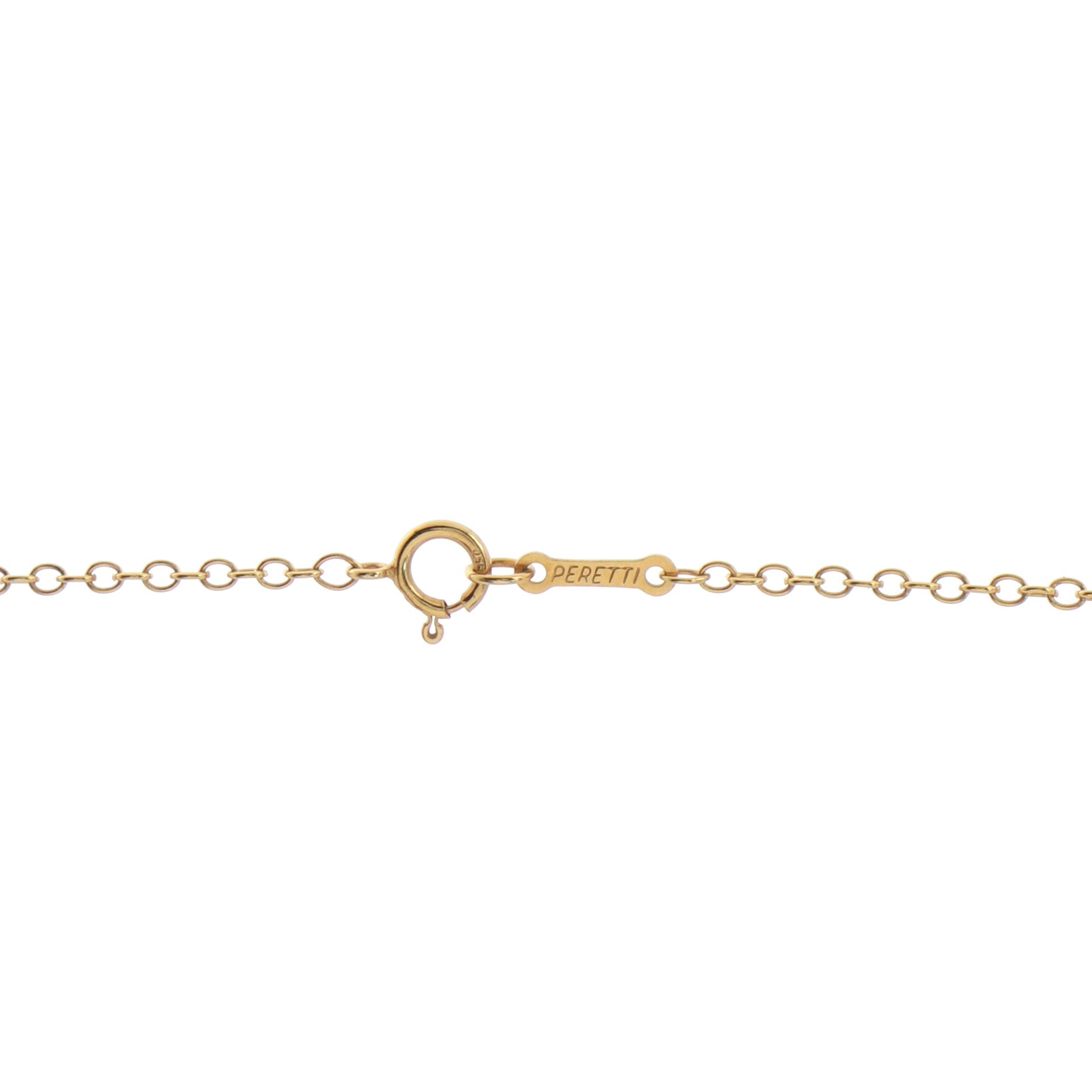 Elsa Peretti Apple Pendant Necklace 18K Yellow Gold Large