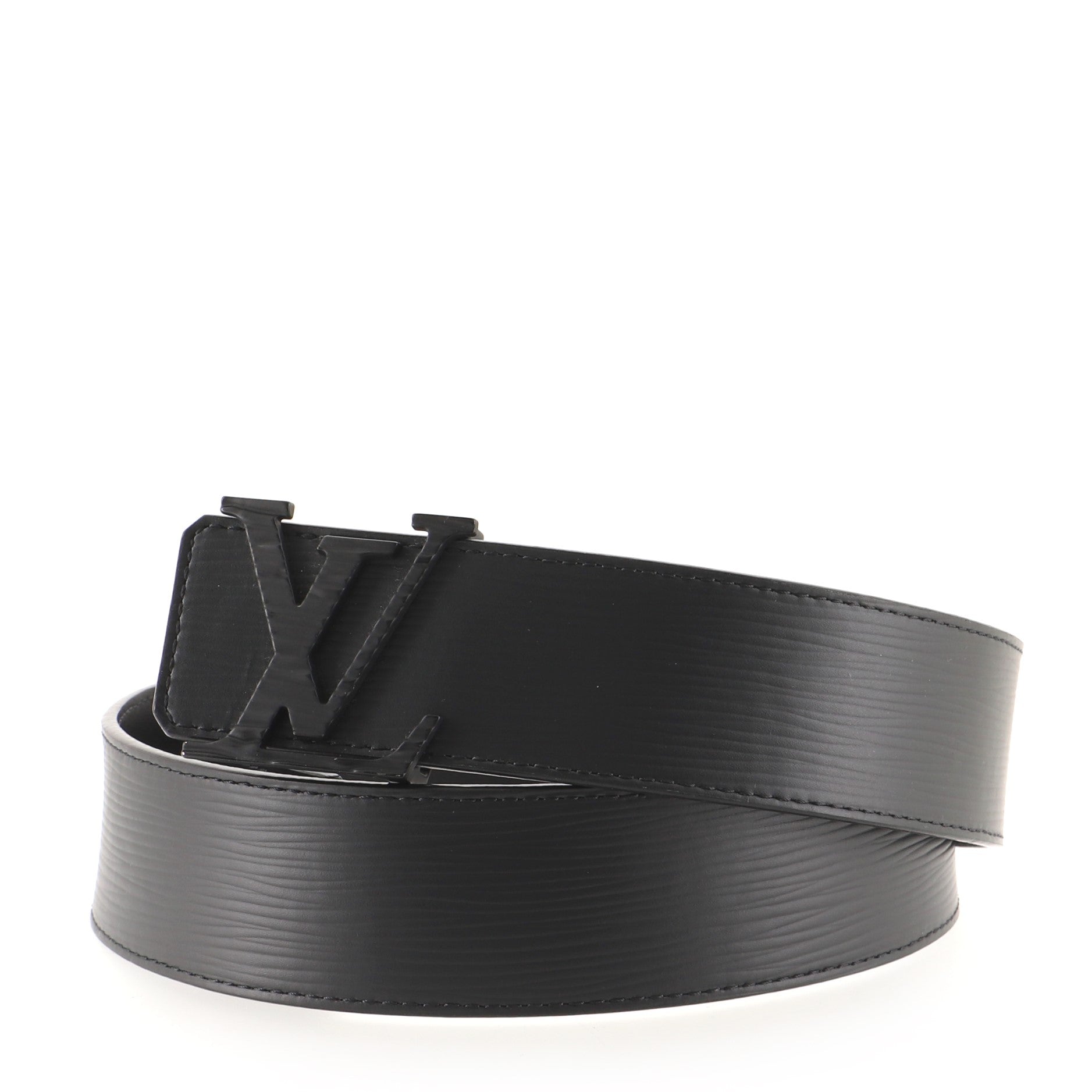 LV Initiales Belt Epi Leather Wide 85