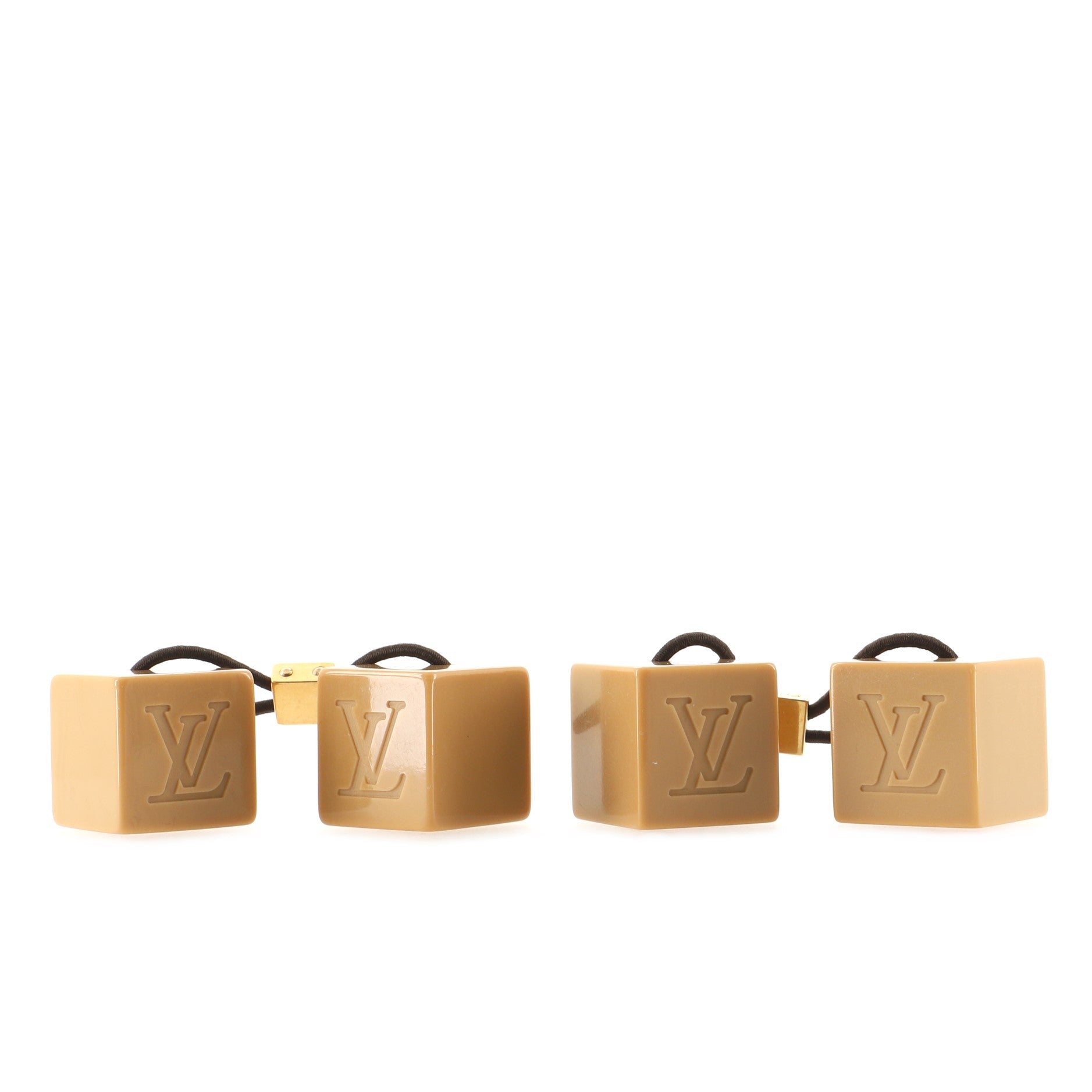 Cube Hair Ties Set Resin XS