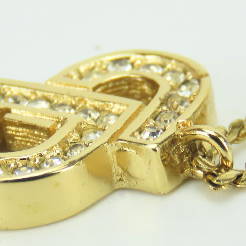 Christian Dior CD Logo Necklace