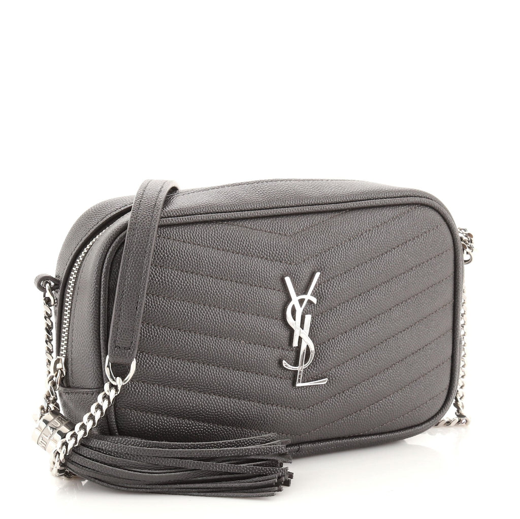 Lou Camera Bag Matelasse Chevron Leather Mini
