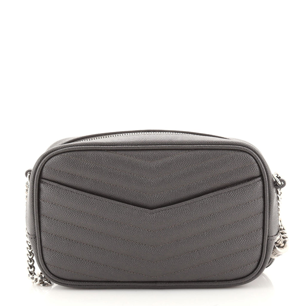 Lou Camera Bag Matelasse Chevron Leather Mini
