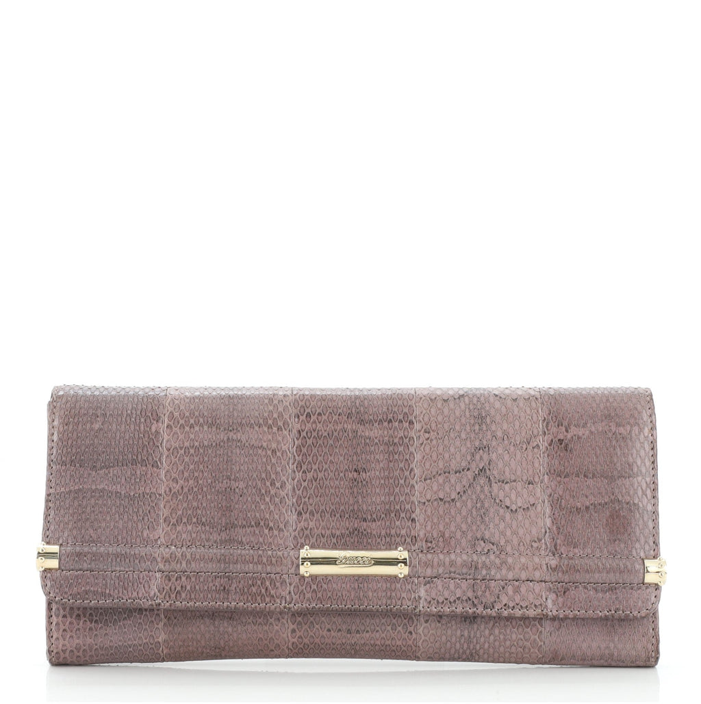 Broadway Clutch Snakeskin