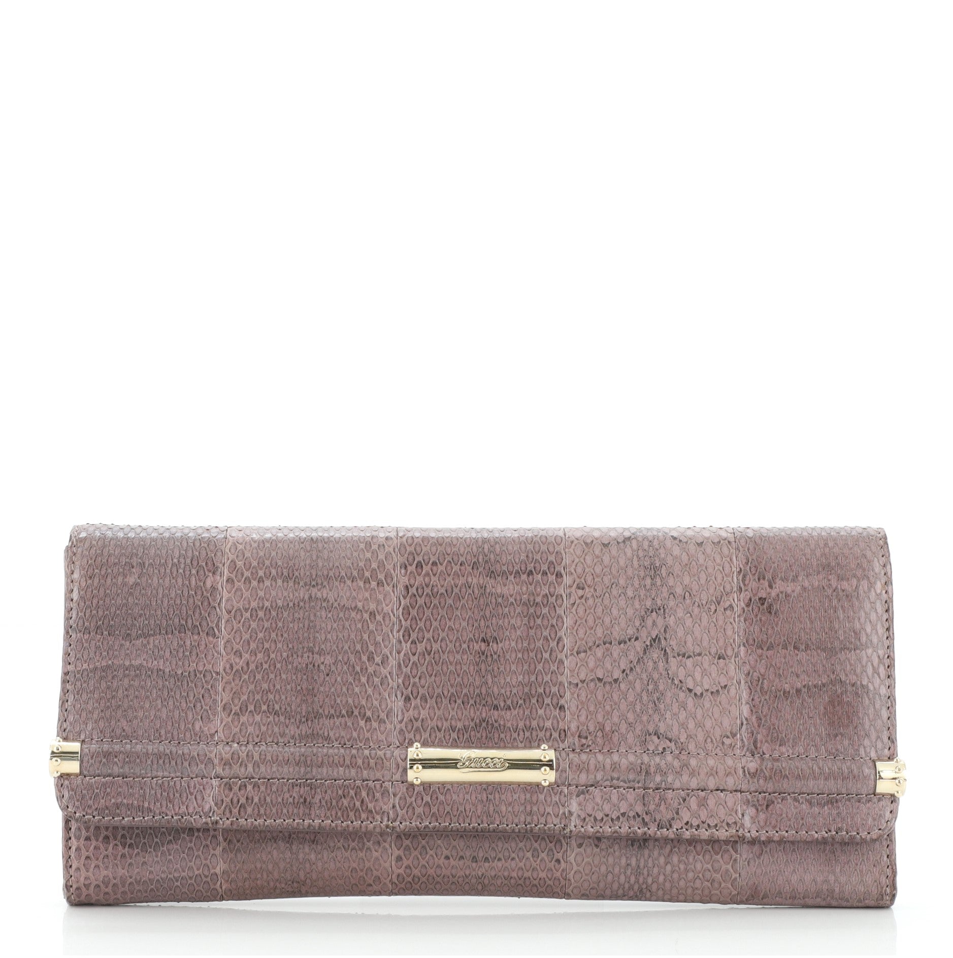 Broadway Clutch Snakeskin