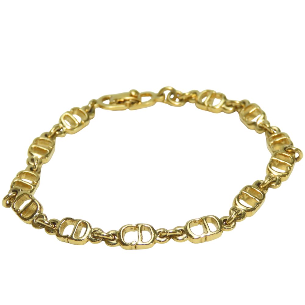 Christian Dior Logo Chain Bracelet