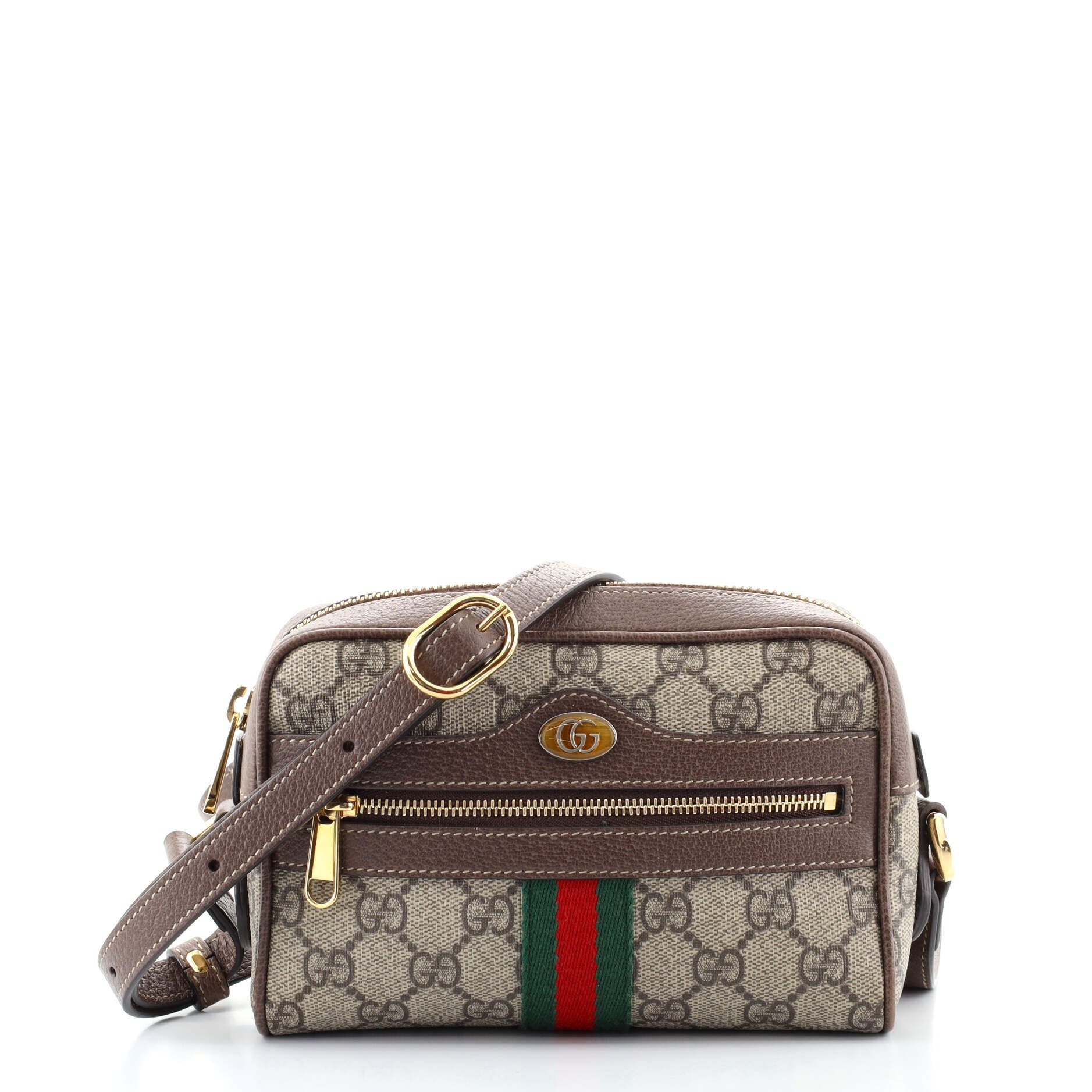 Ophidia Shoulder Bag GG Coated Canvas Mini