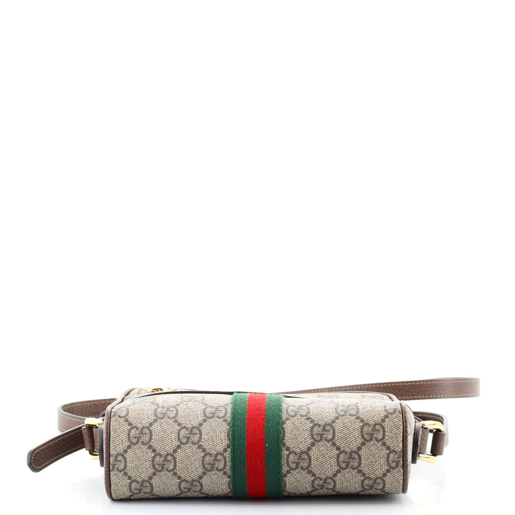 Ophidia Shoulder Bag GG Coated Canvas Mini