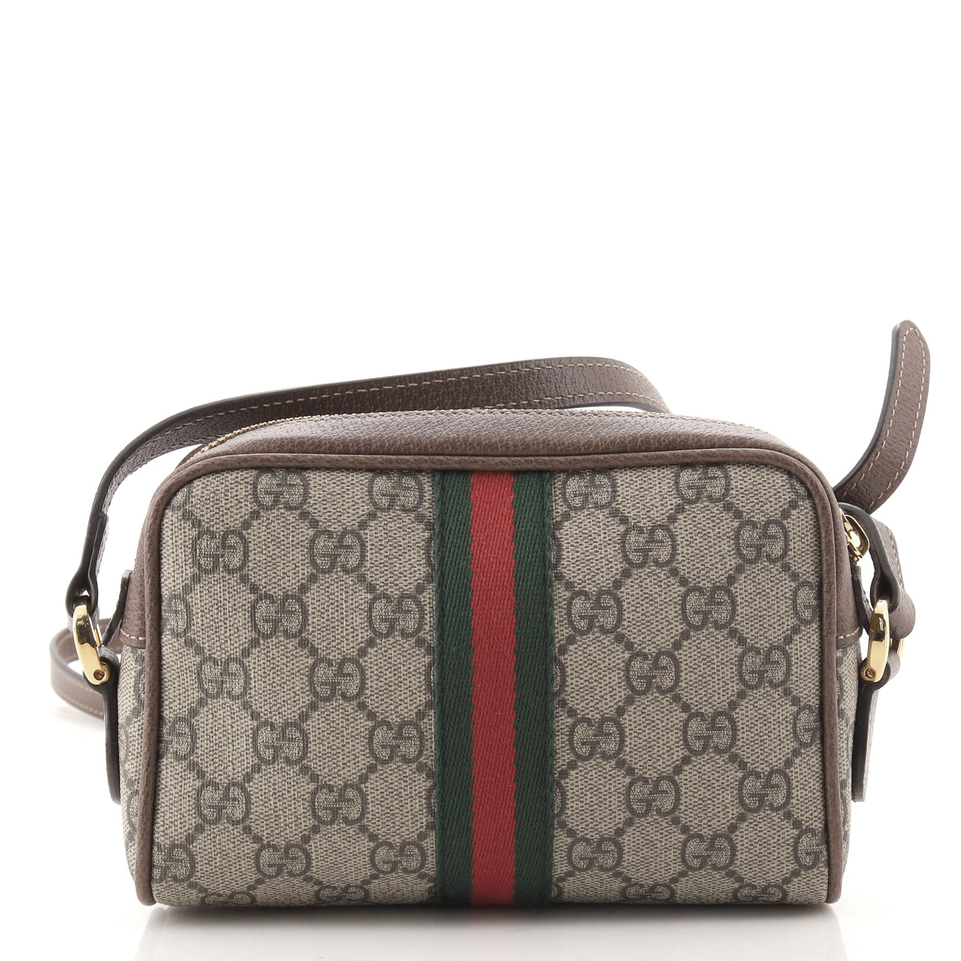 Ophidia Shoulder Bag GG Coated Canvas Mini