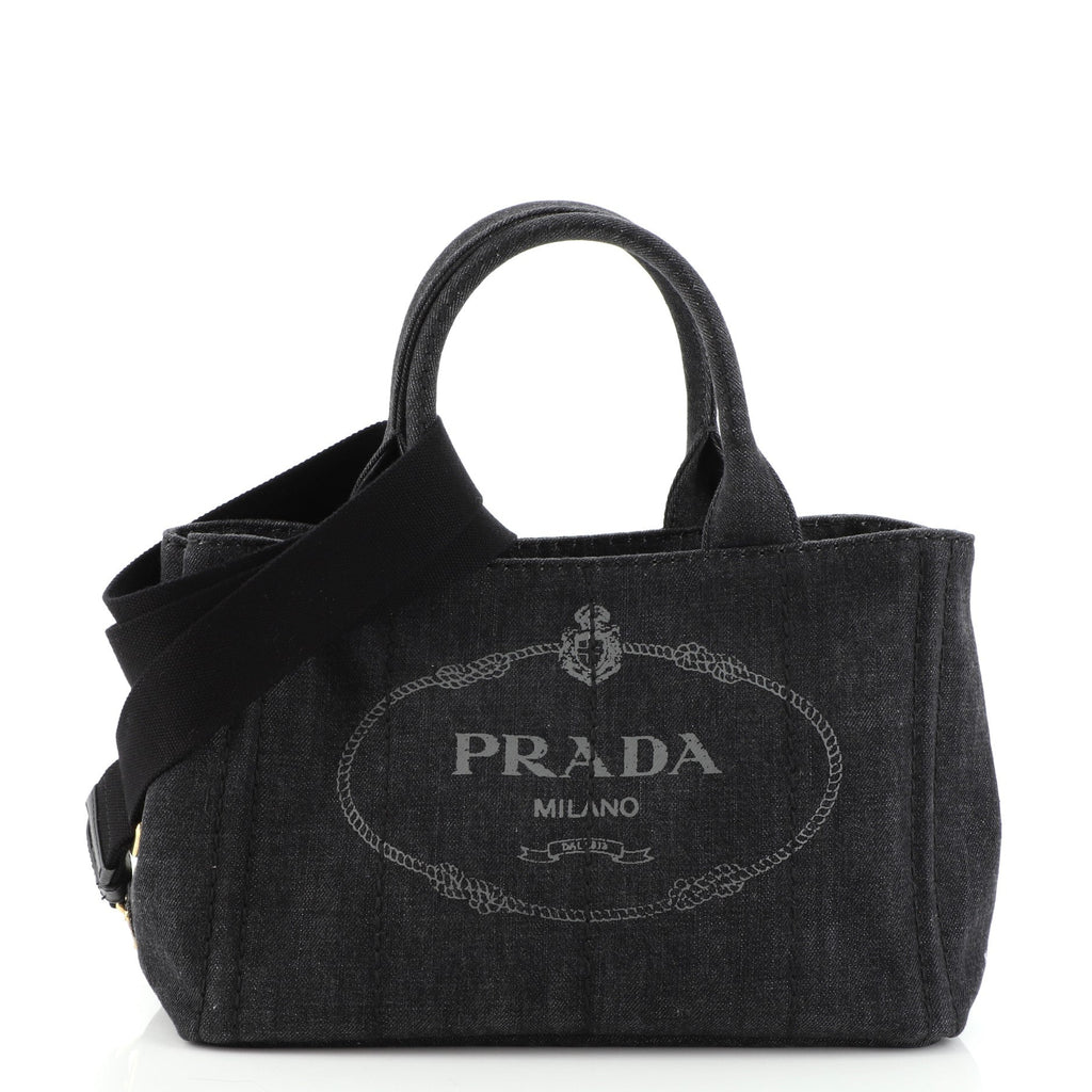 Canapa Convertible Tote Denim Mini