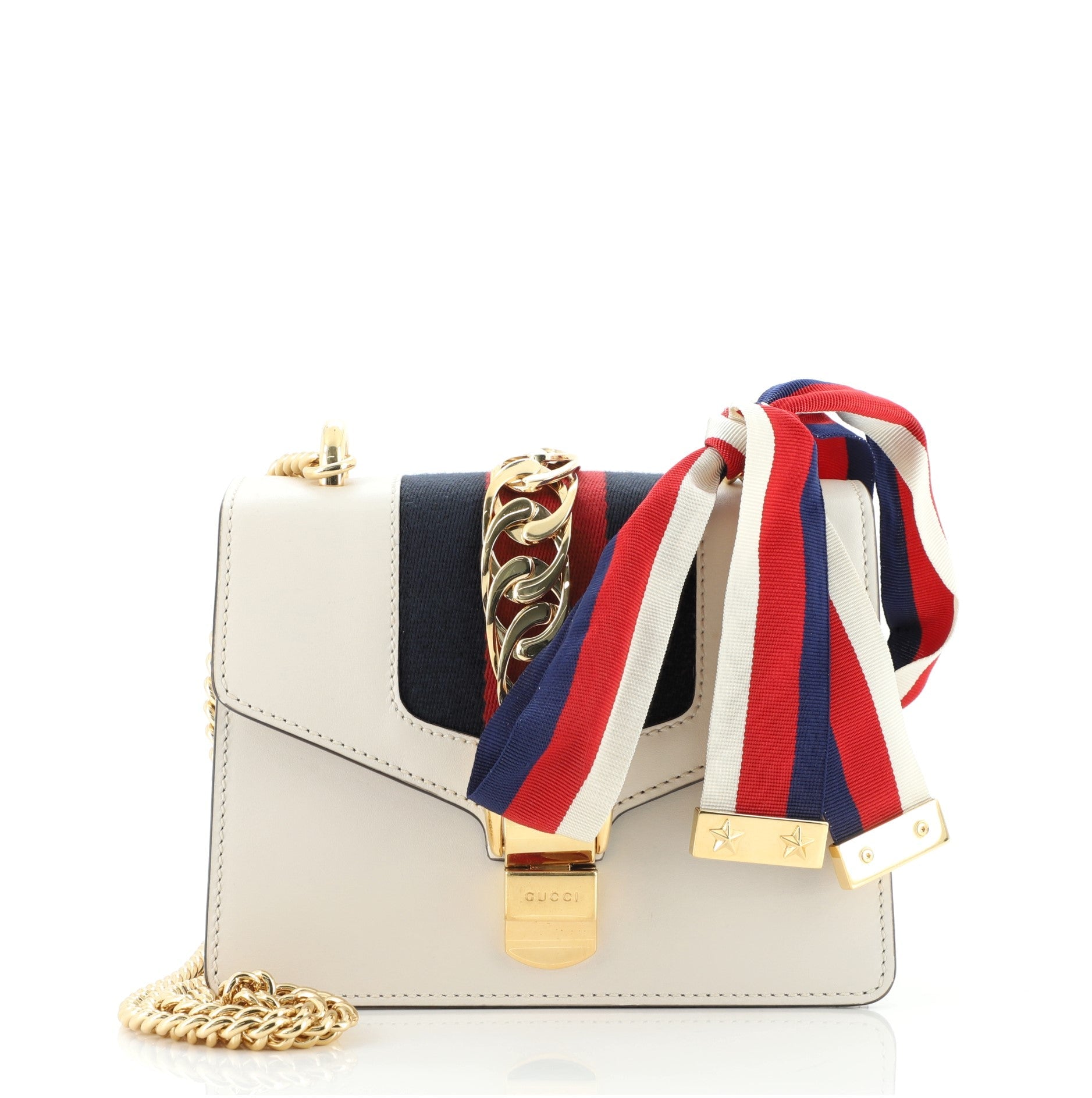 Sylvie Chain Shoulder Bag Leather Mini