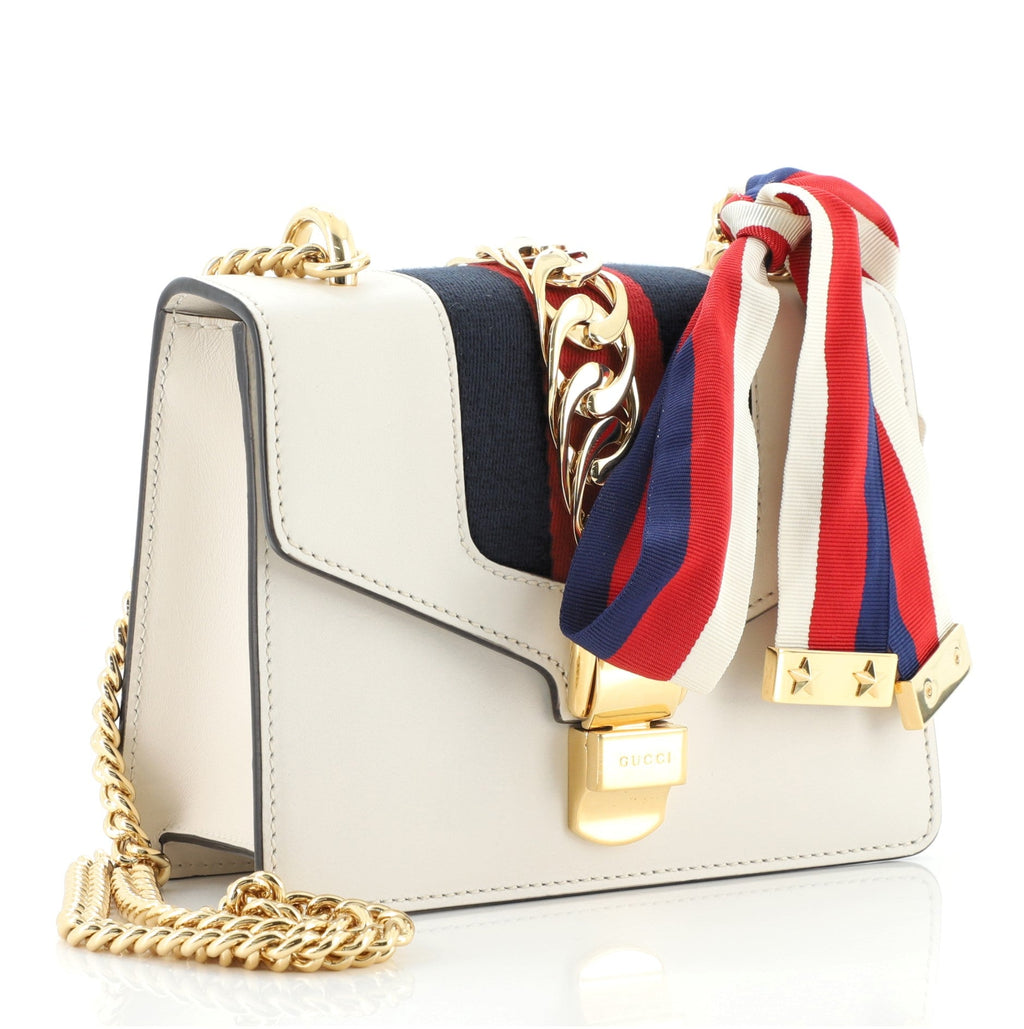 Sylvie Chain Shoulder Bag Leather Mini