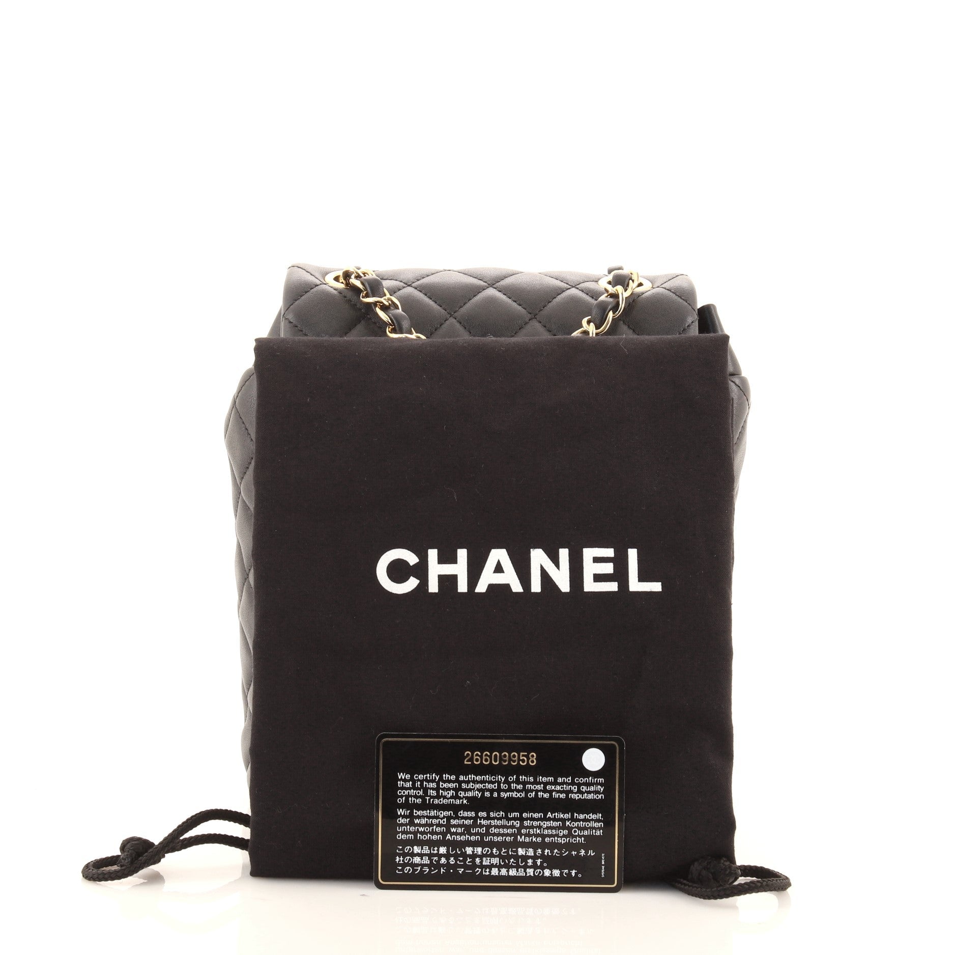 Urban Spirit Backpack Quilted Lambskin Mini