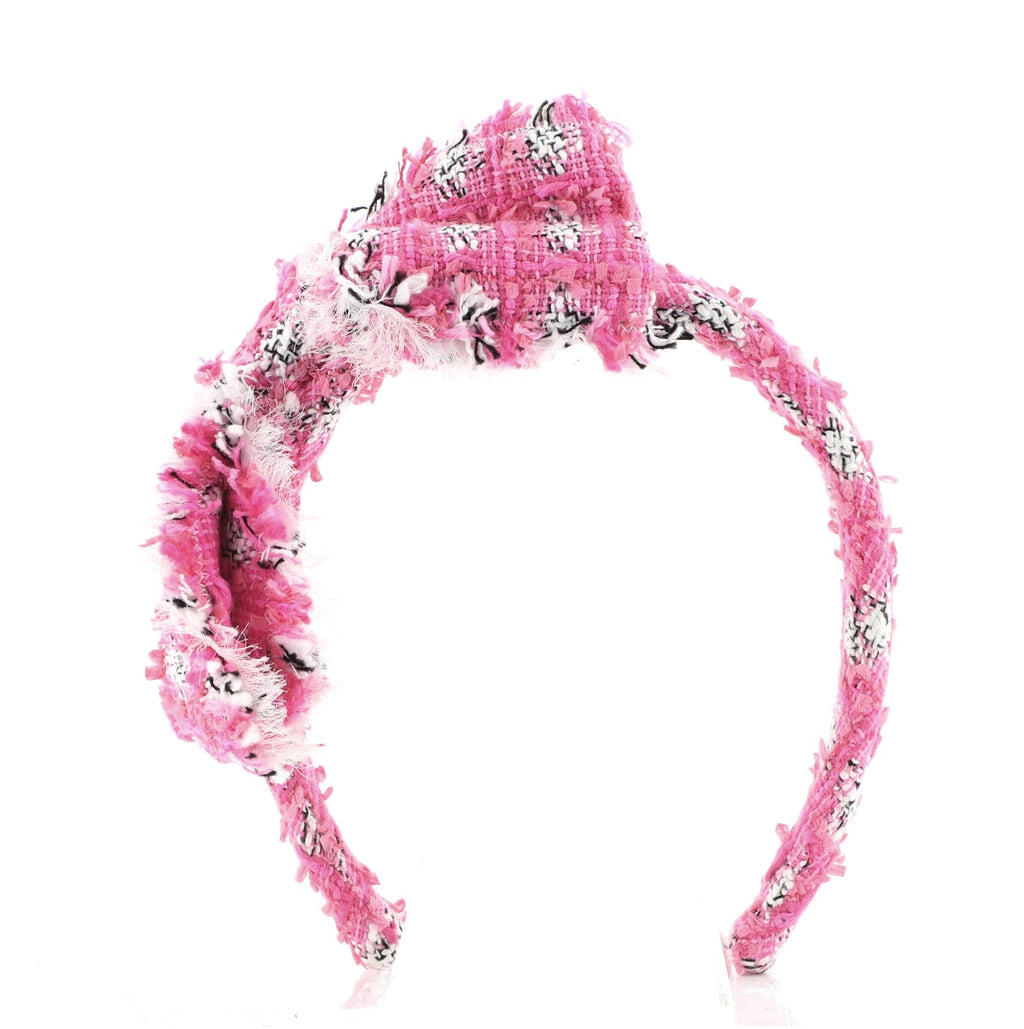 Bow Hairband Tweed XS