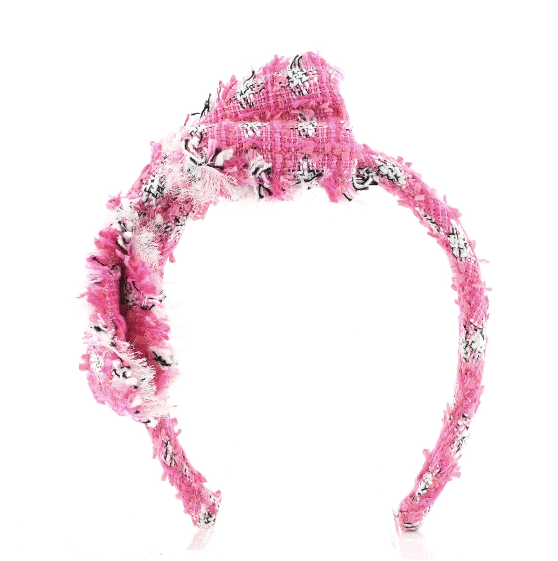 Bow Hairband Tweed XS