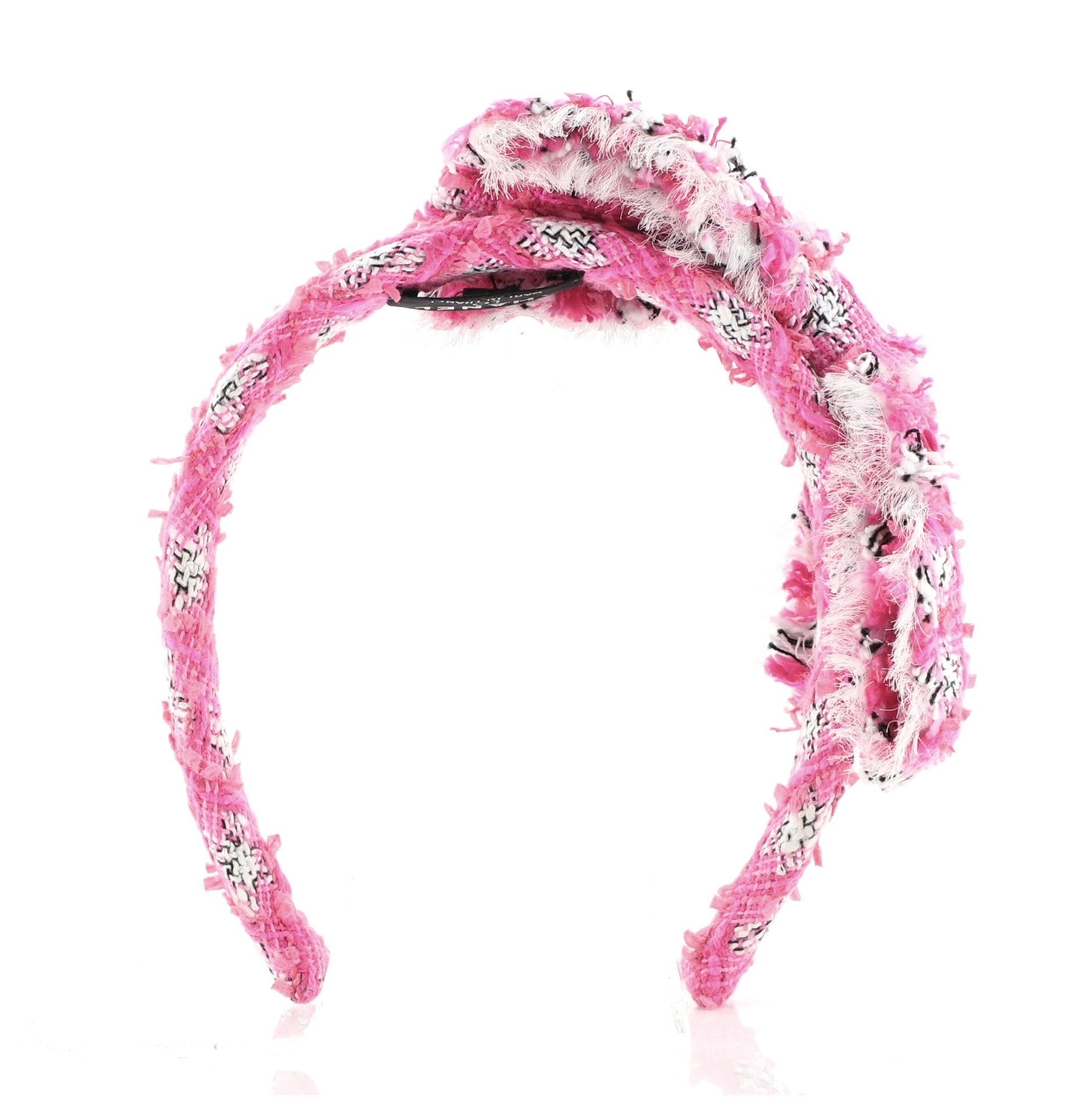 Bow Hairband Tweed XS