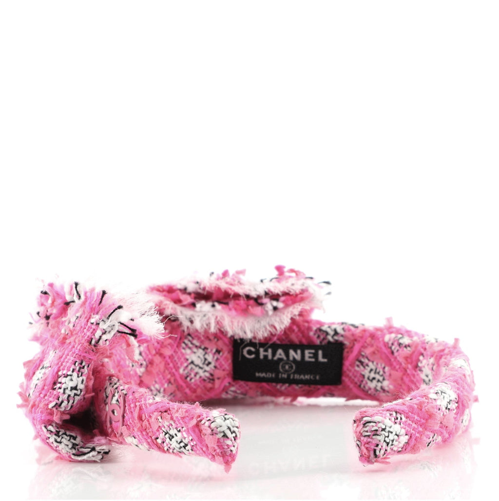 Bow Hairband Tweed XS