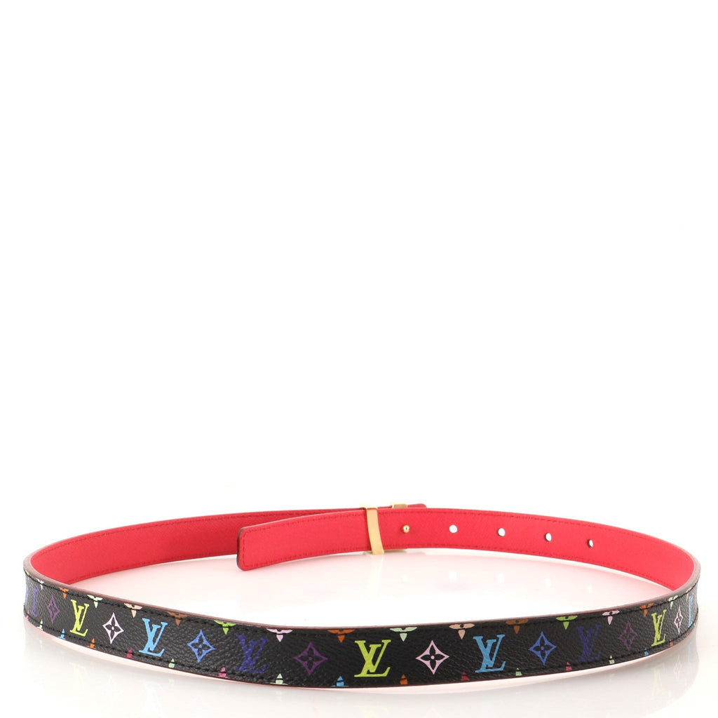 LV Initiales Belt Monogram Multicolor Thin 85