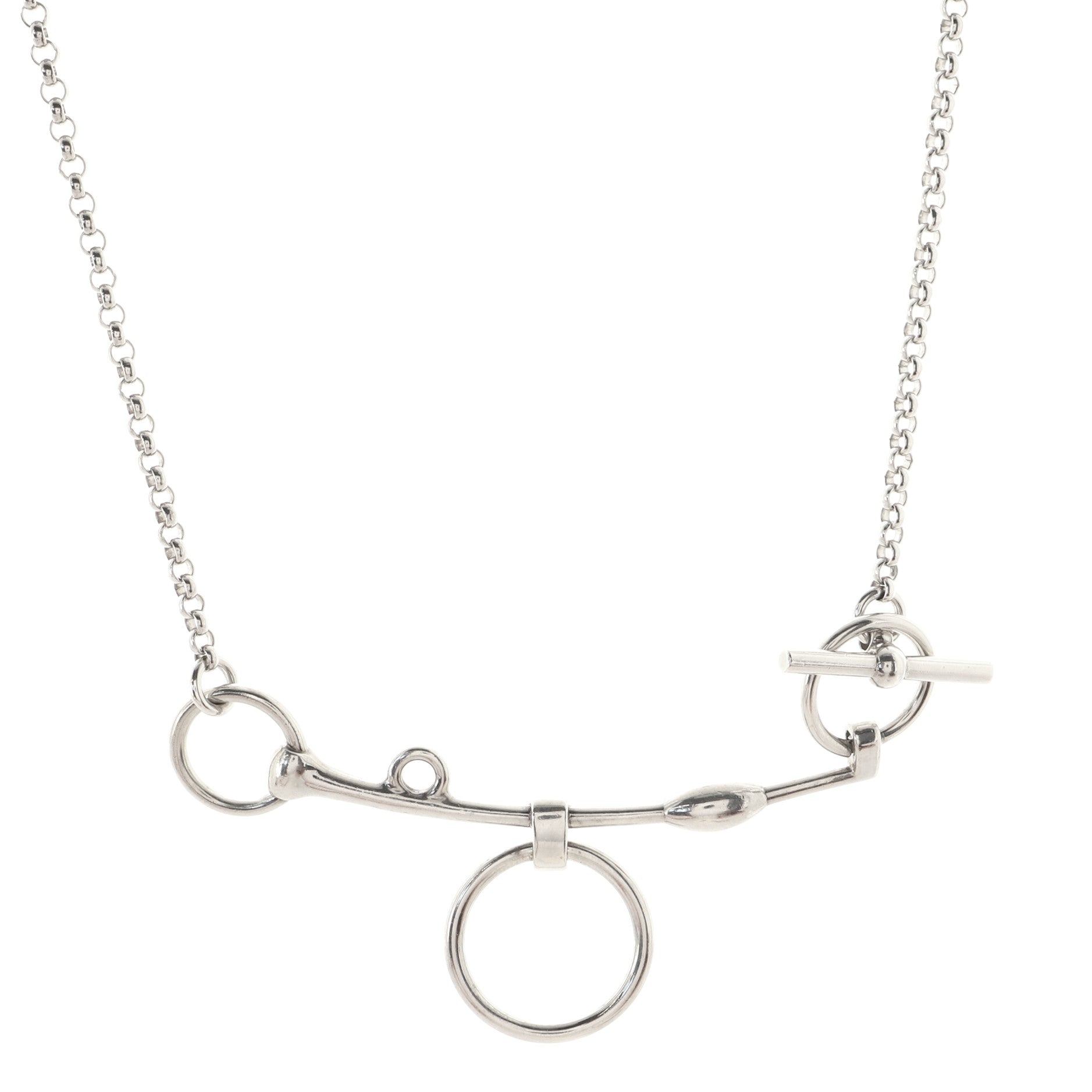 Mors de Bride Long Necklace Metal
