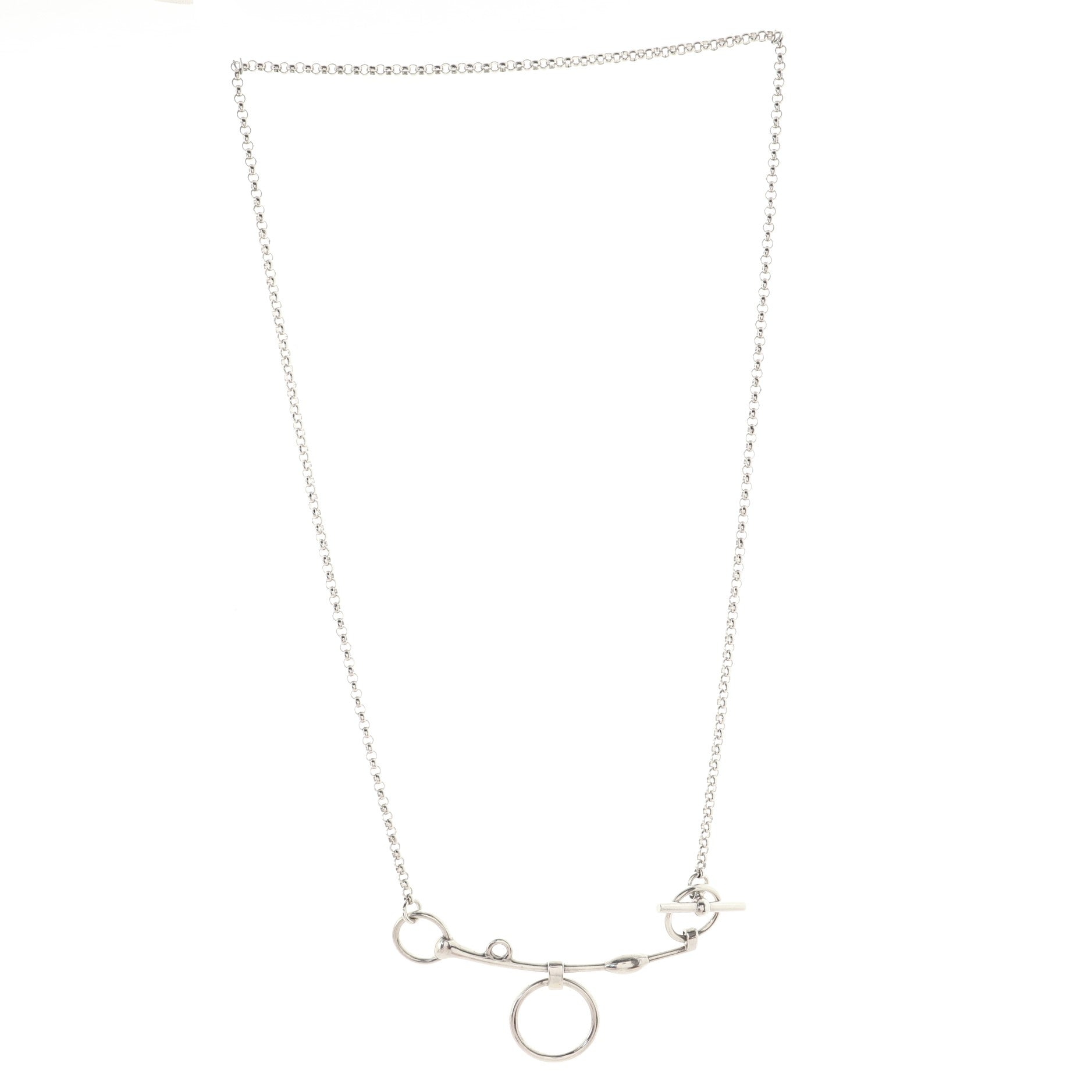 Mors de Bride Long Necklace Metal