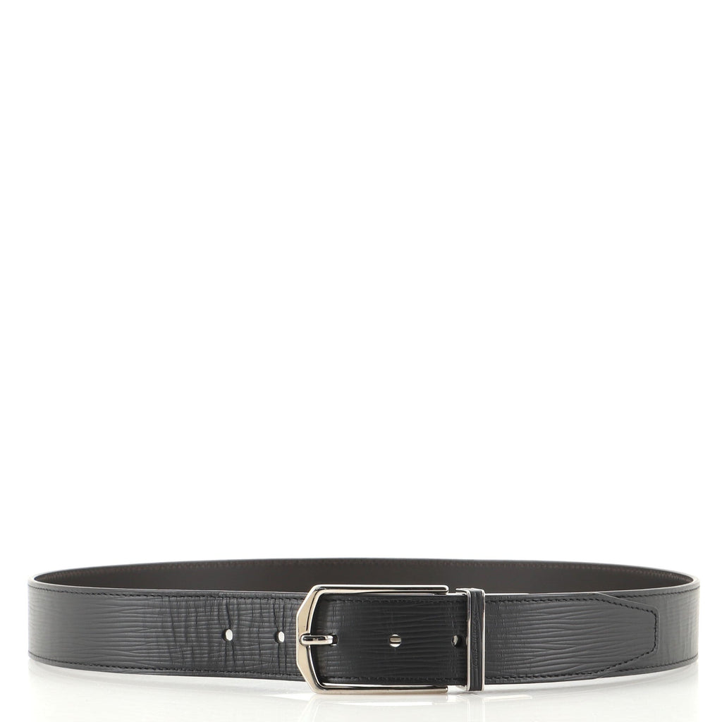 Slender Reversible Belt Epi Leather Medium 90