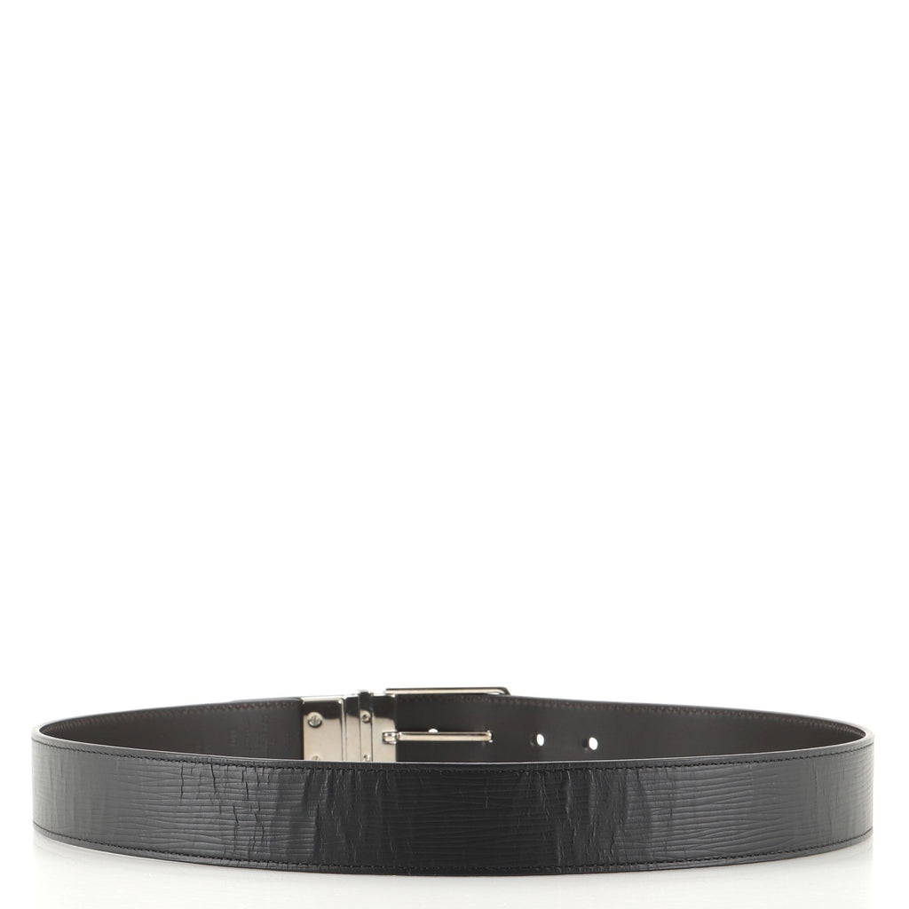 Slender Reversible Belt Epi Leather Medium 90