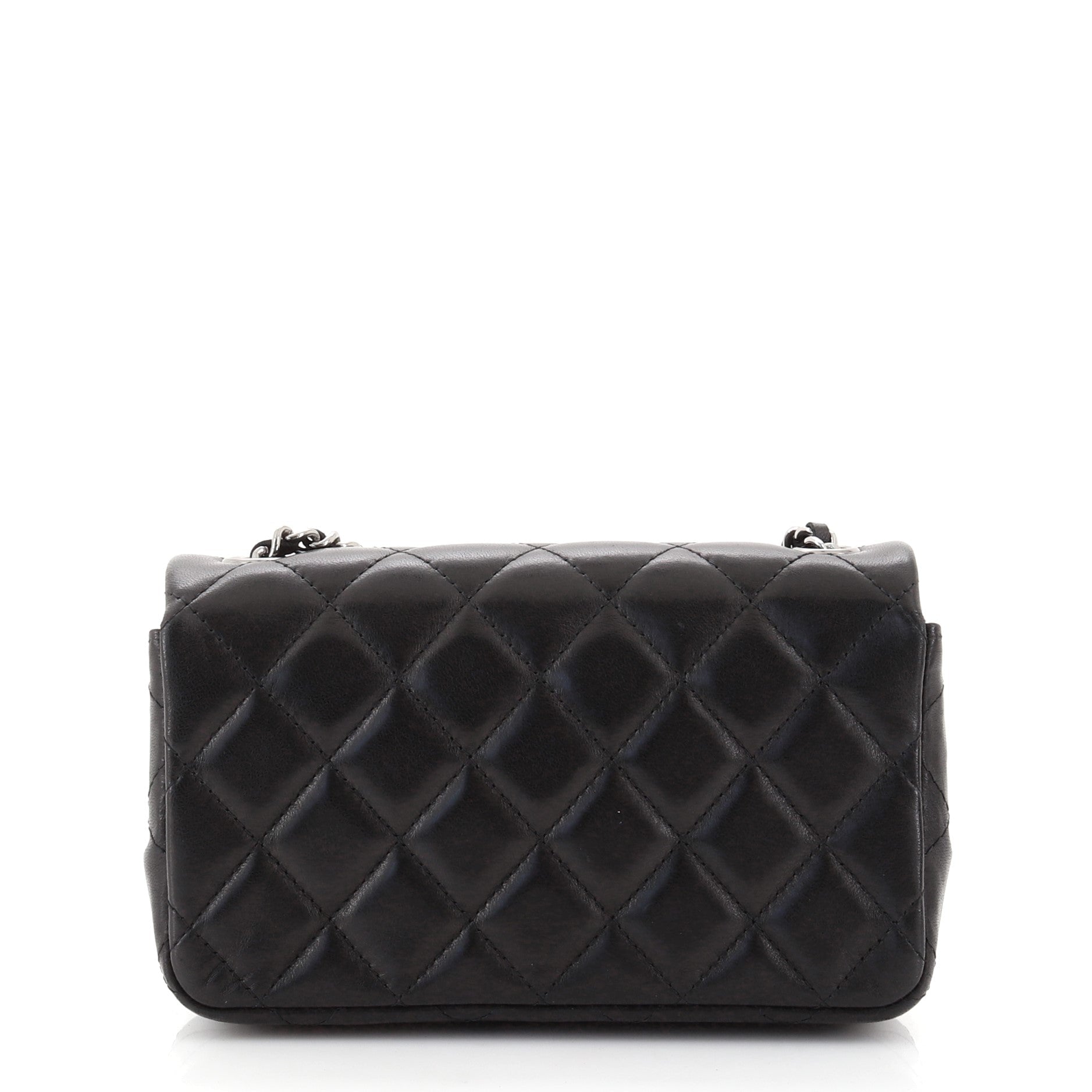 Classic Single Flap Bag Quilted Lambskin Extra Mini