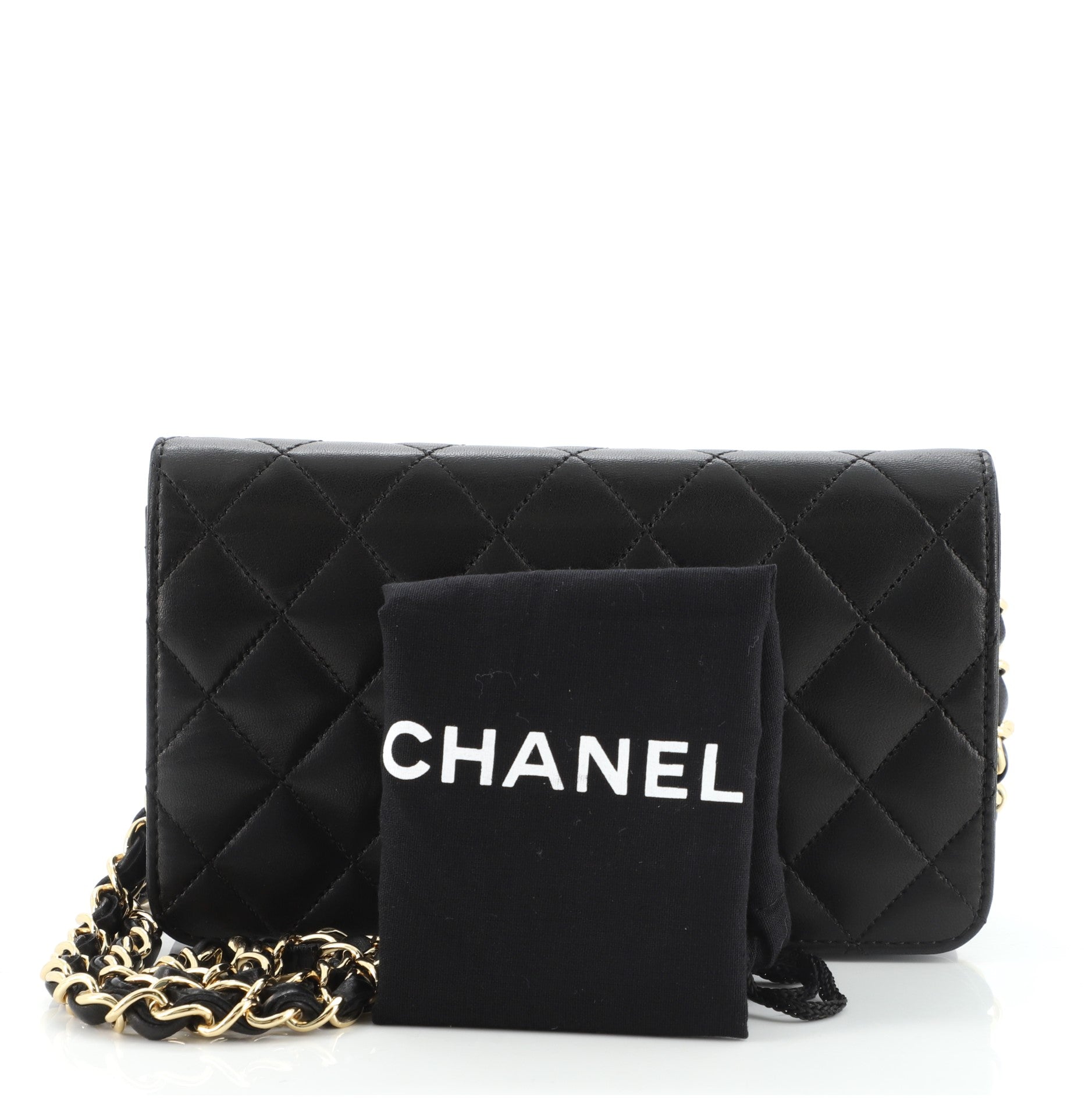 Vintage Full Flap Bag Quilted Lambskin Mini