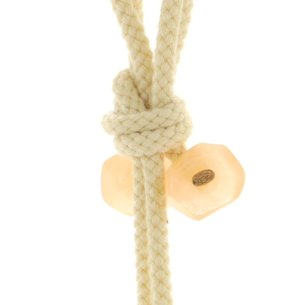 CC Pendant Rope Necklace Resin