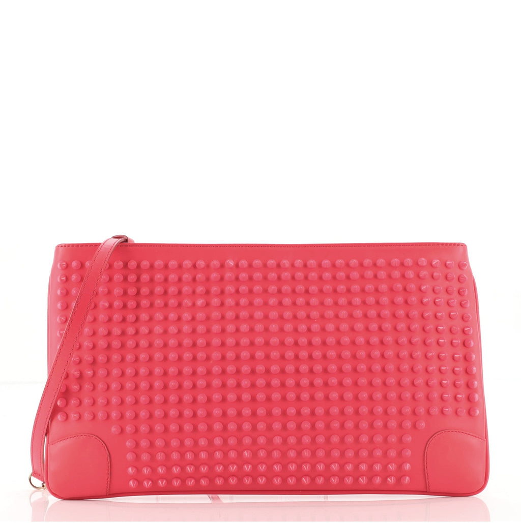 Loubiposh Clutch Spiked Patent