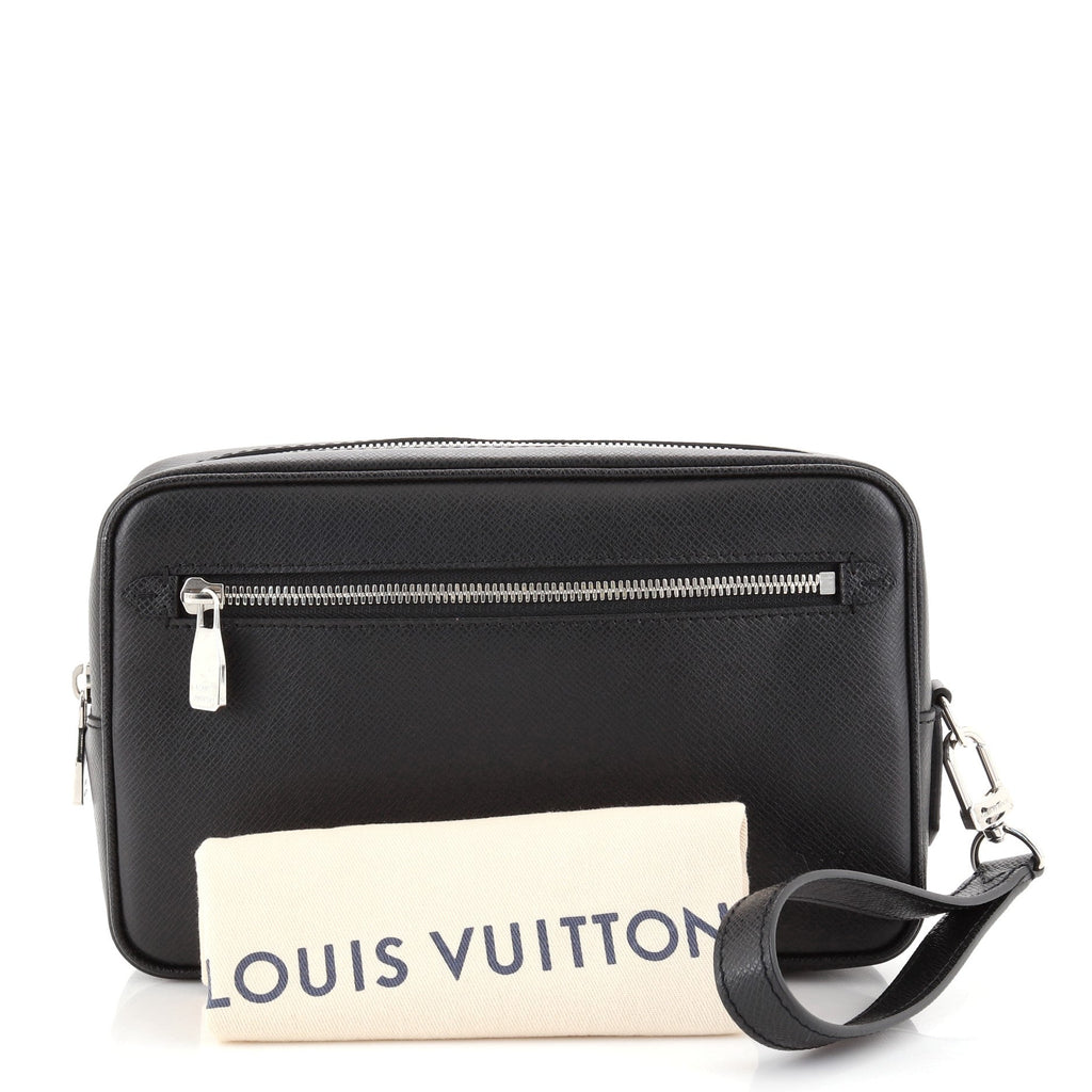 Kasai Clutch Taiga Leather