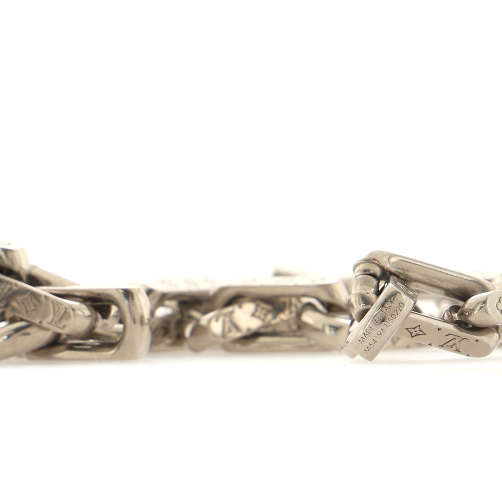 Monogram Chain Necklace Metal