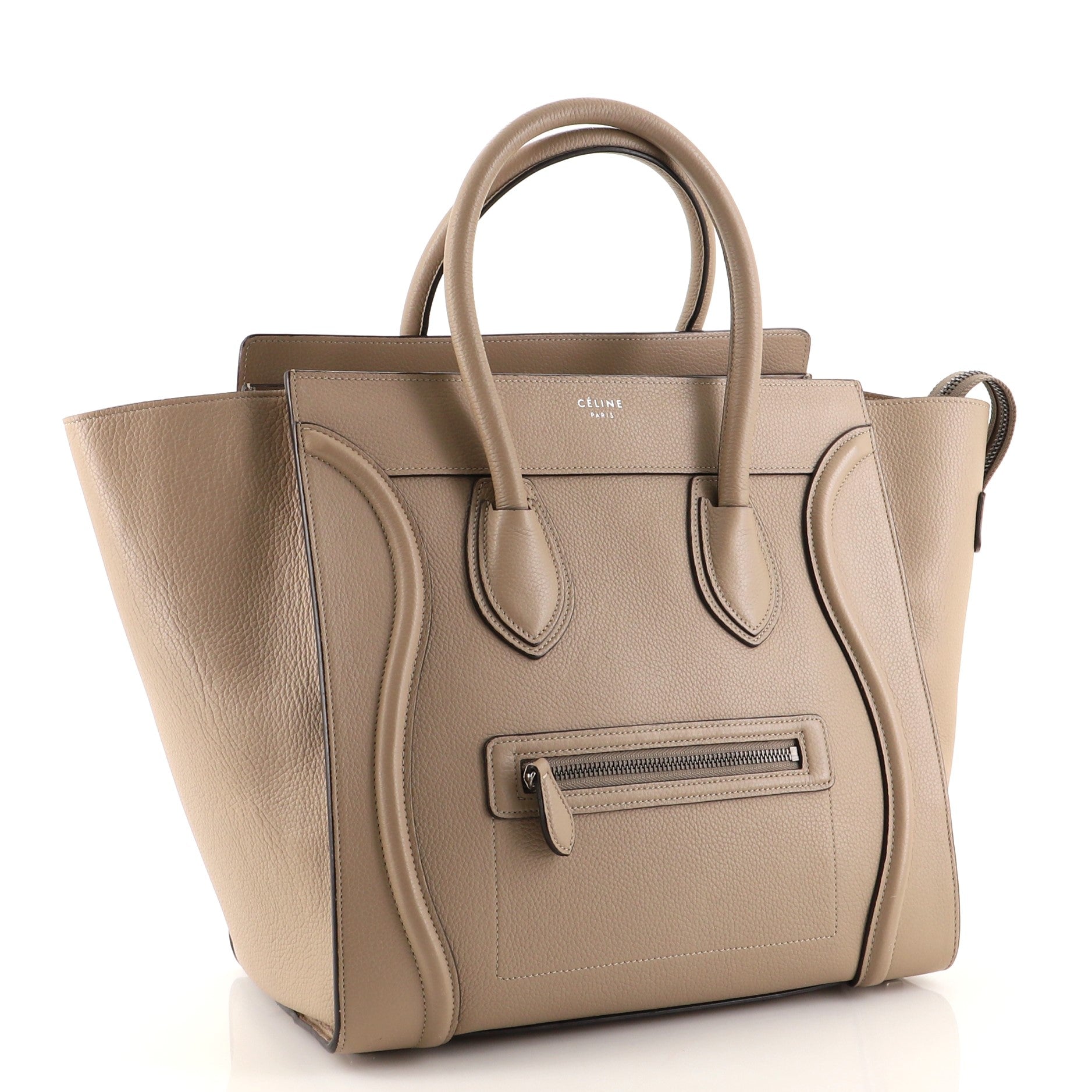 Luggage Bag Grainy Leather Mini