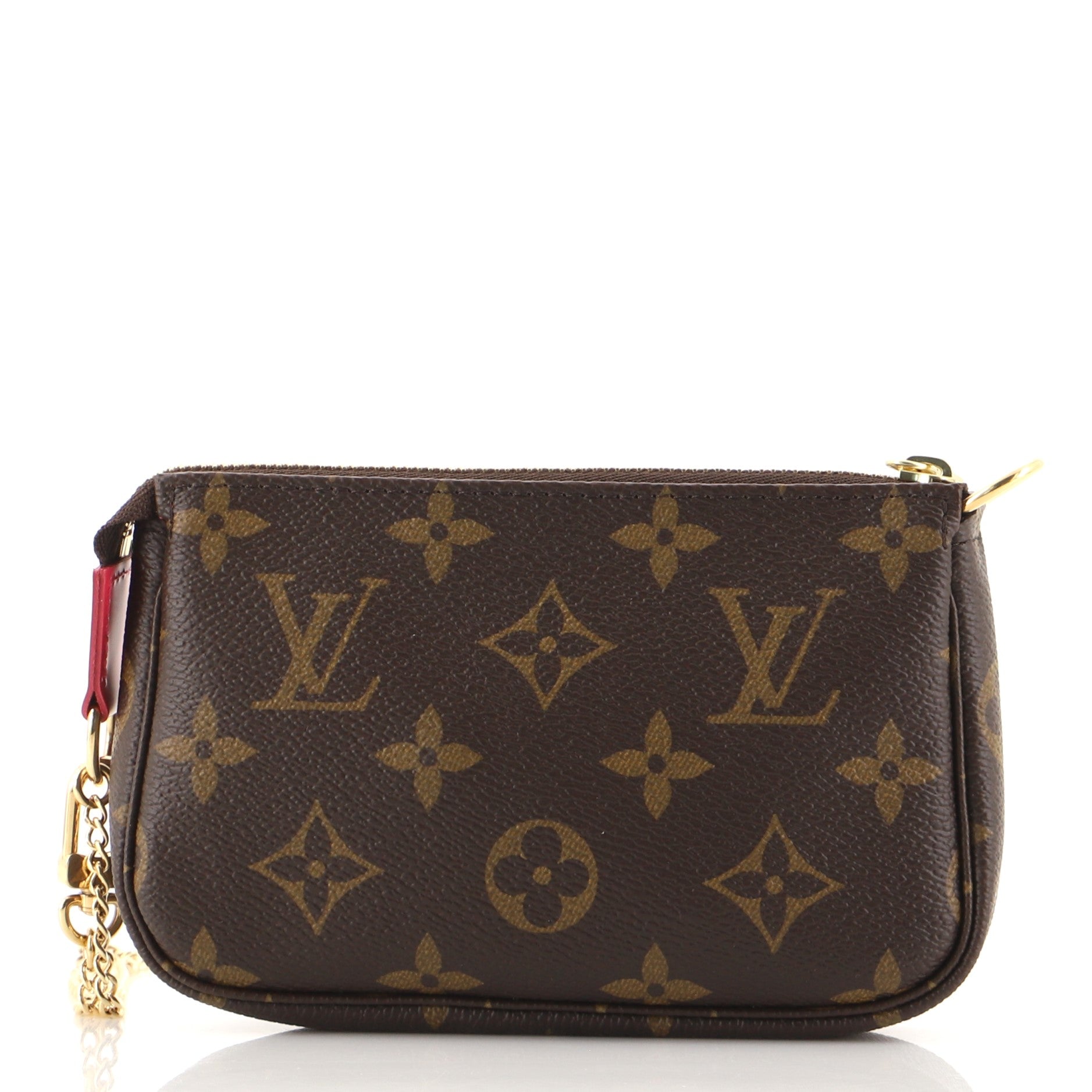 Pochette Accessoires Limited Edition Vivienne Xmas Monogram Canvas Mini