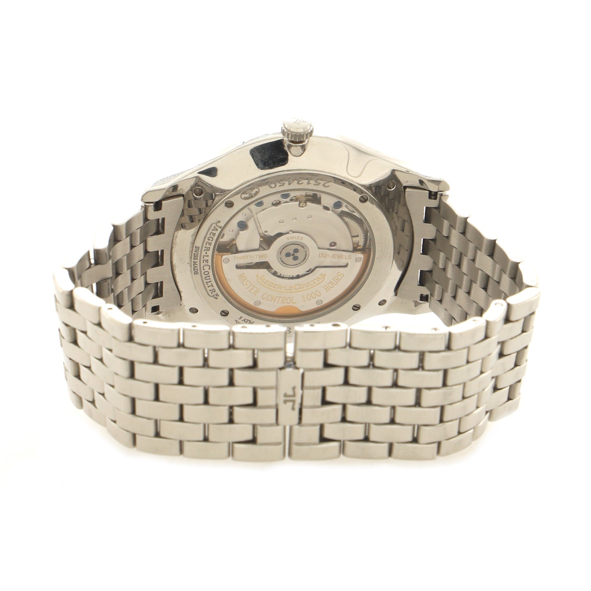 Master Grande Ultra Thin Manual Watch Stainless Steel 40