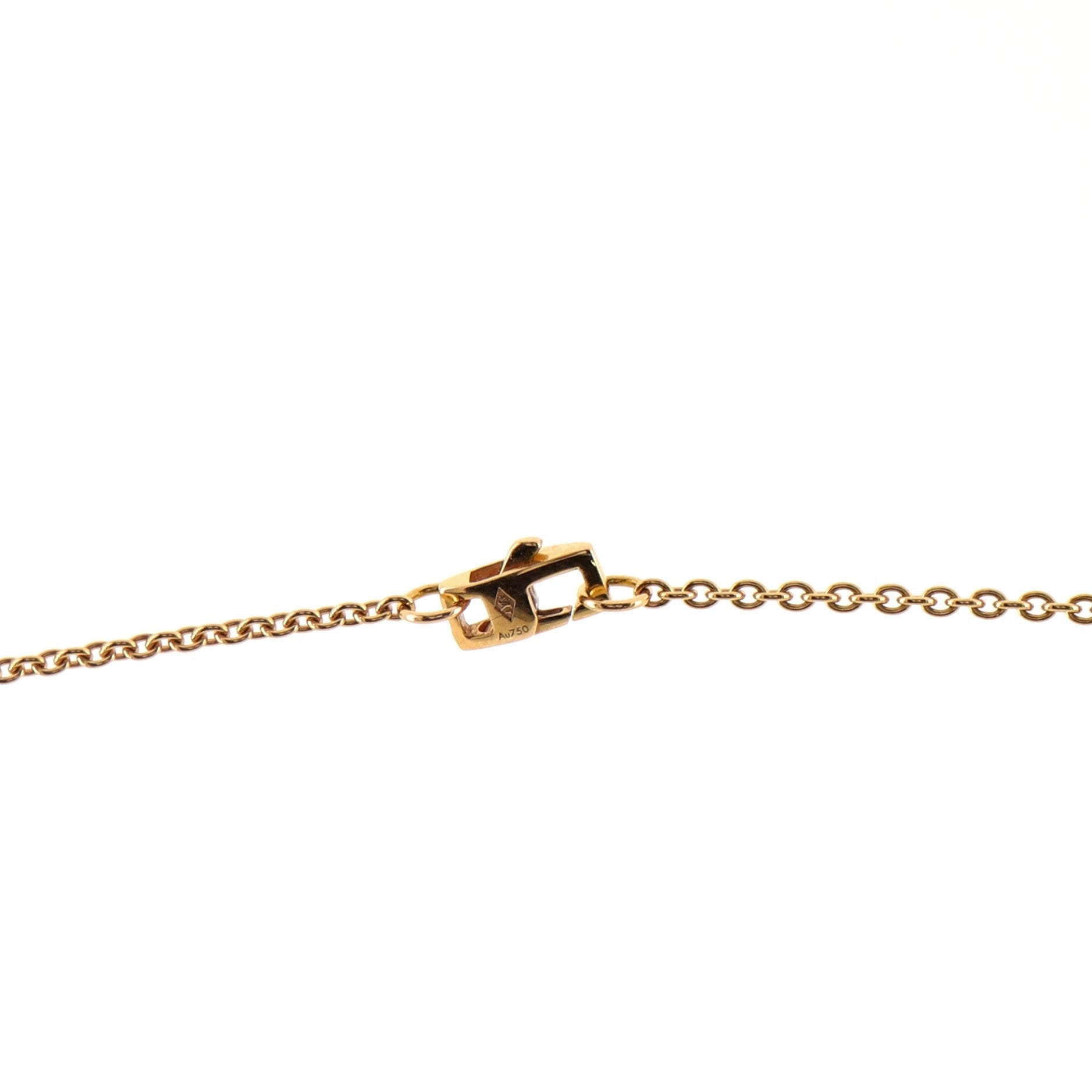 Color Blossom Star Pendant Necklace 18K Rose Gold with Mother of Pearl