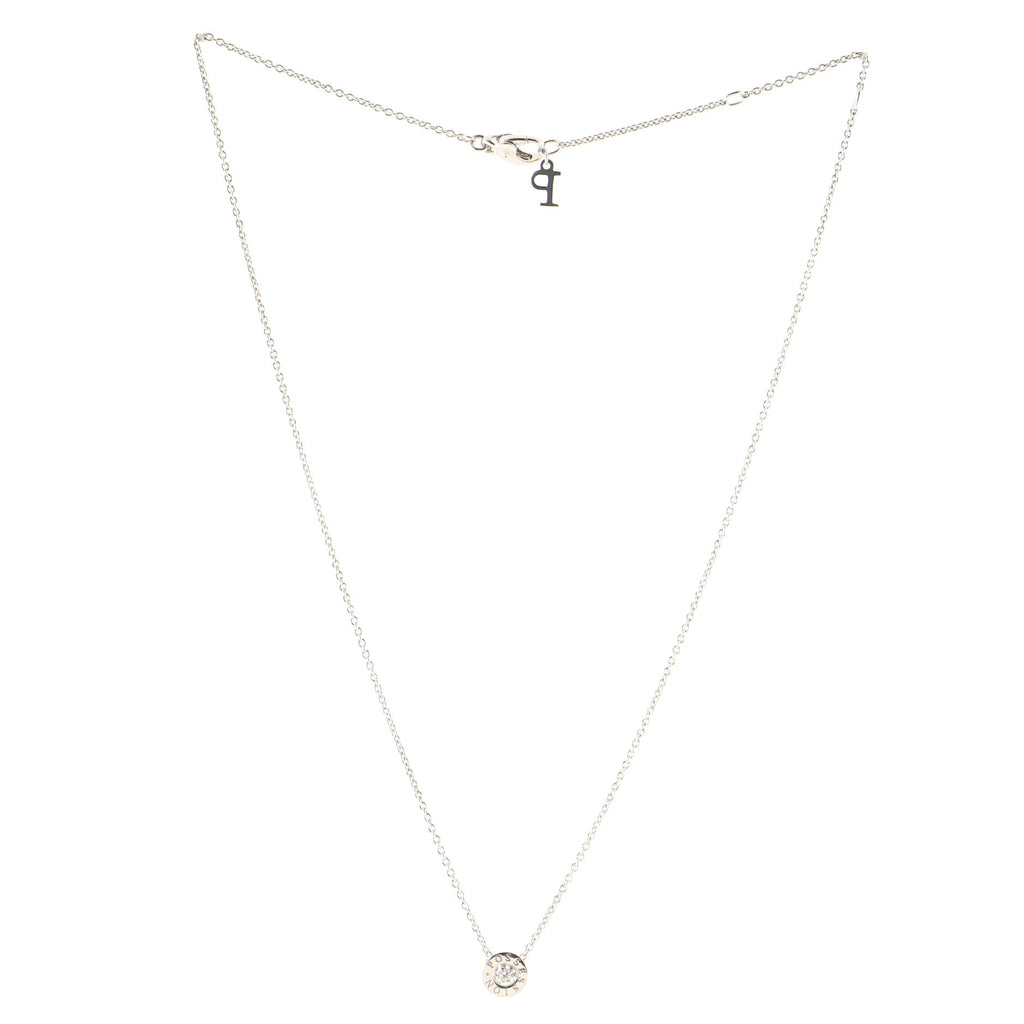 Possession Pendant Necklace 18K White Gold with Diamond
