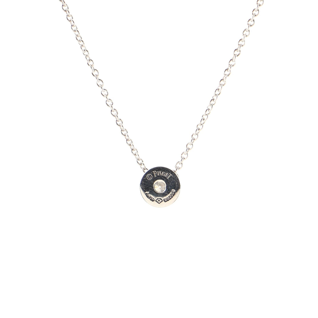 Possession Pendant Necklace 18K White Gold with Diamond