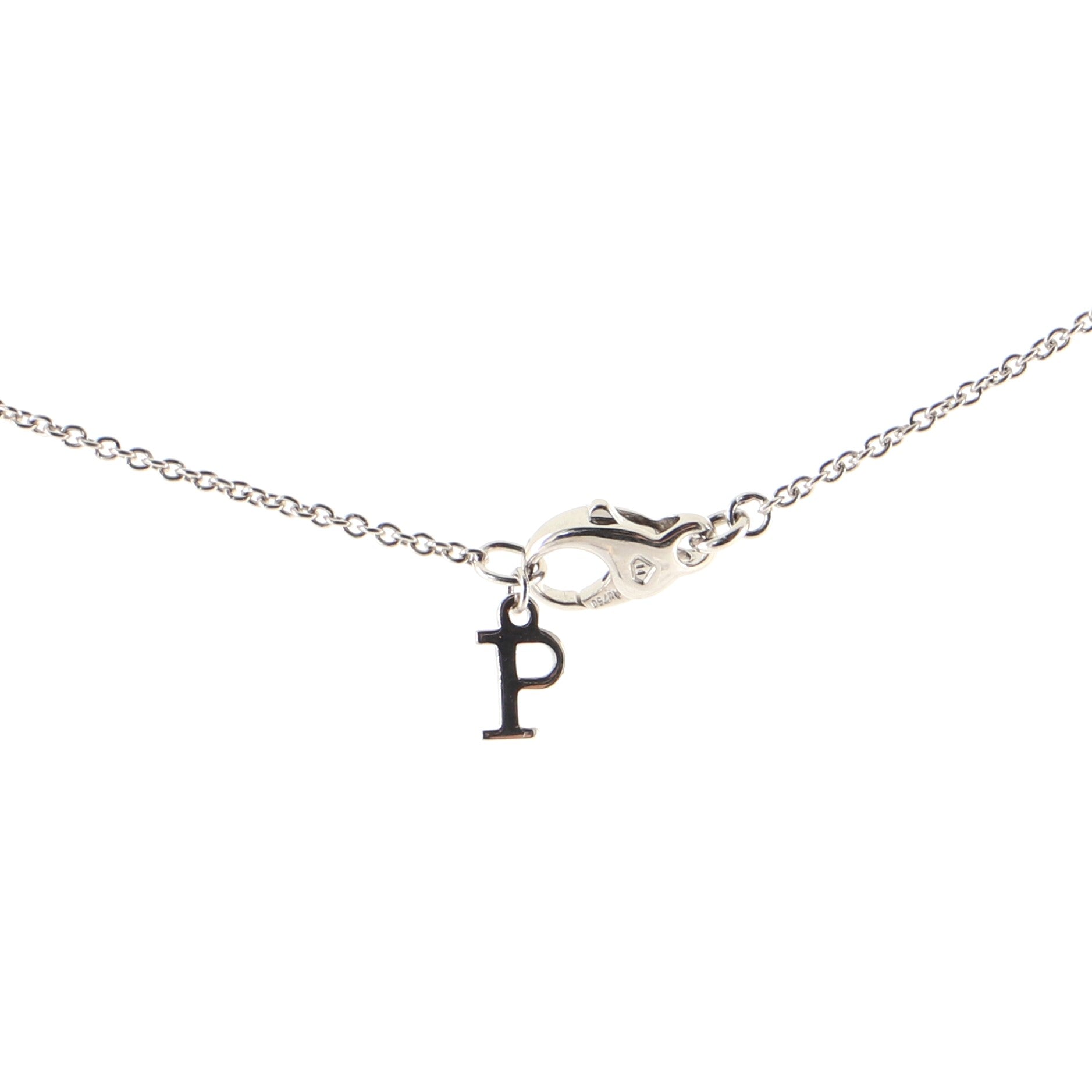 Possession Pendant Necklace 18K White Gold with Diamond