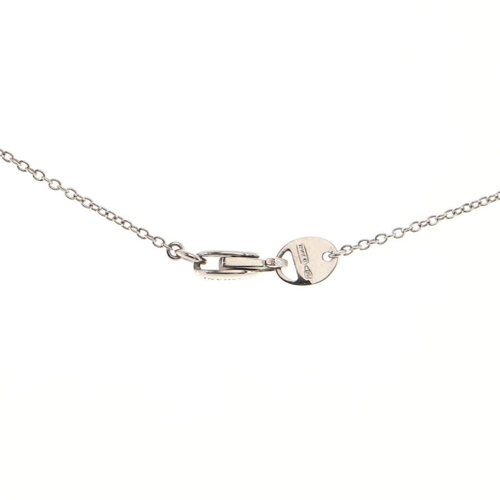 Emozioni Cross Pendant Necklace 18K White Gold and Diamonds