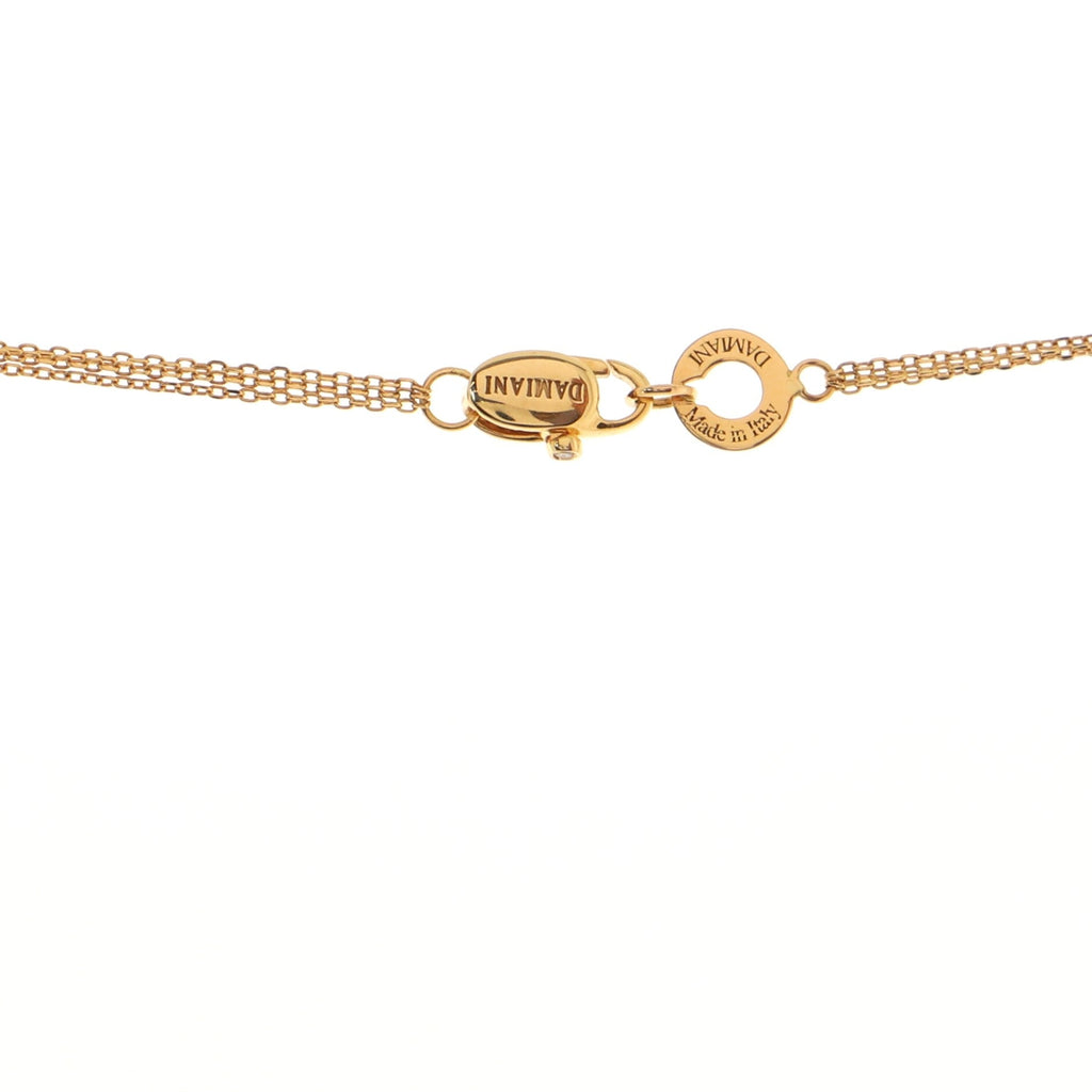 Sophia Loren Necklace 18K Rose Gold with 18K White Gold and Diamonds