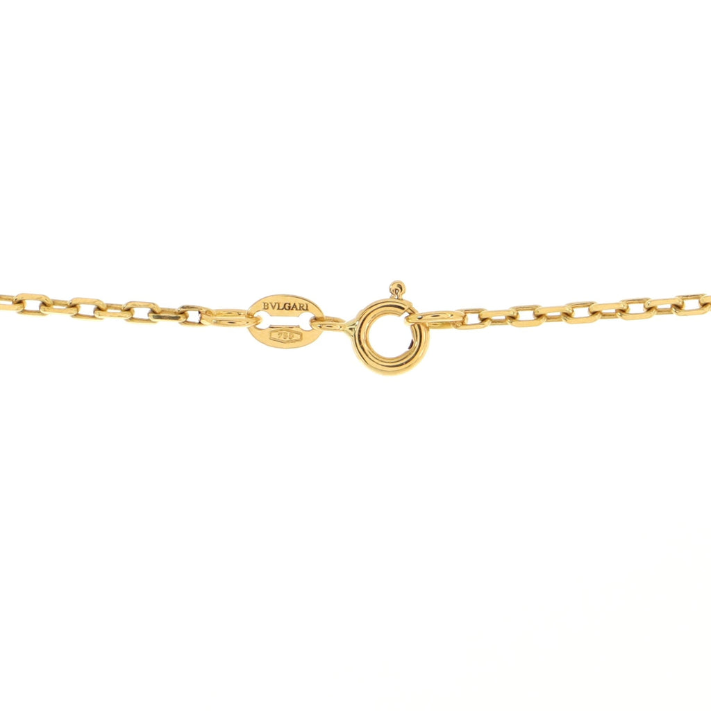 Fiocco di Neve Pendant Necklace 18K Yellow Gold and Diamonds