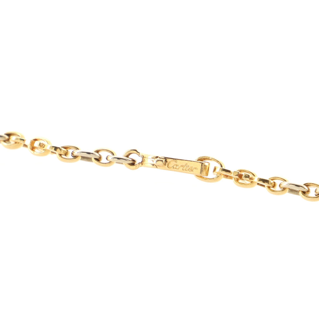 Vintage Chain Necklace 18K Yellow Gold